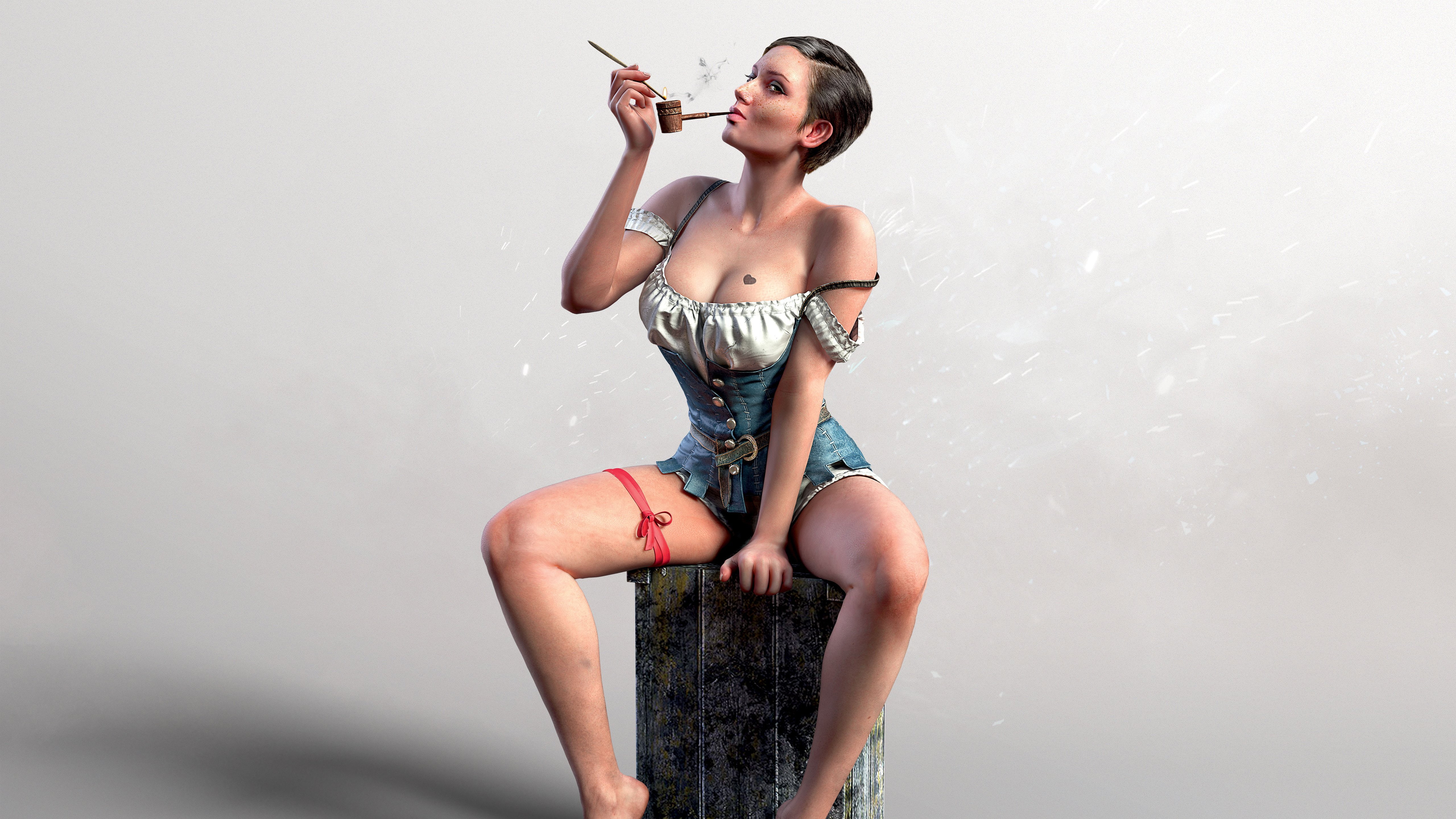 Dark, warrior, 5120x2880 px, Fighting, Hunt, fantasy, action, 5K, Witcher, wild, HD Wallpaper