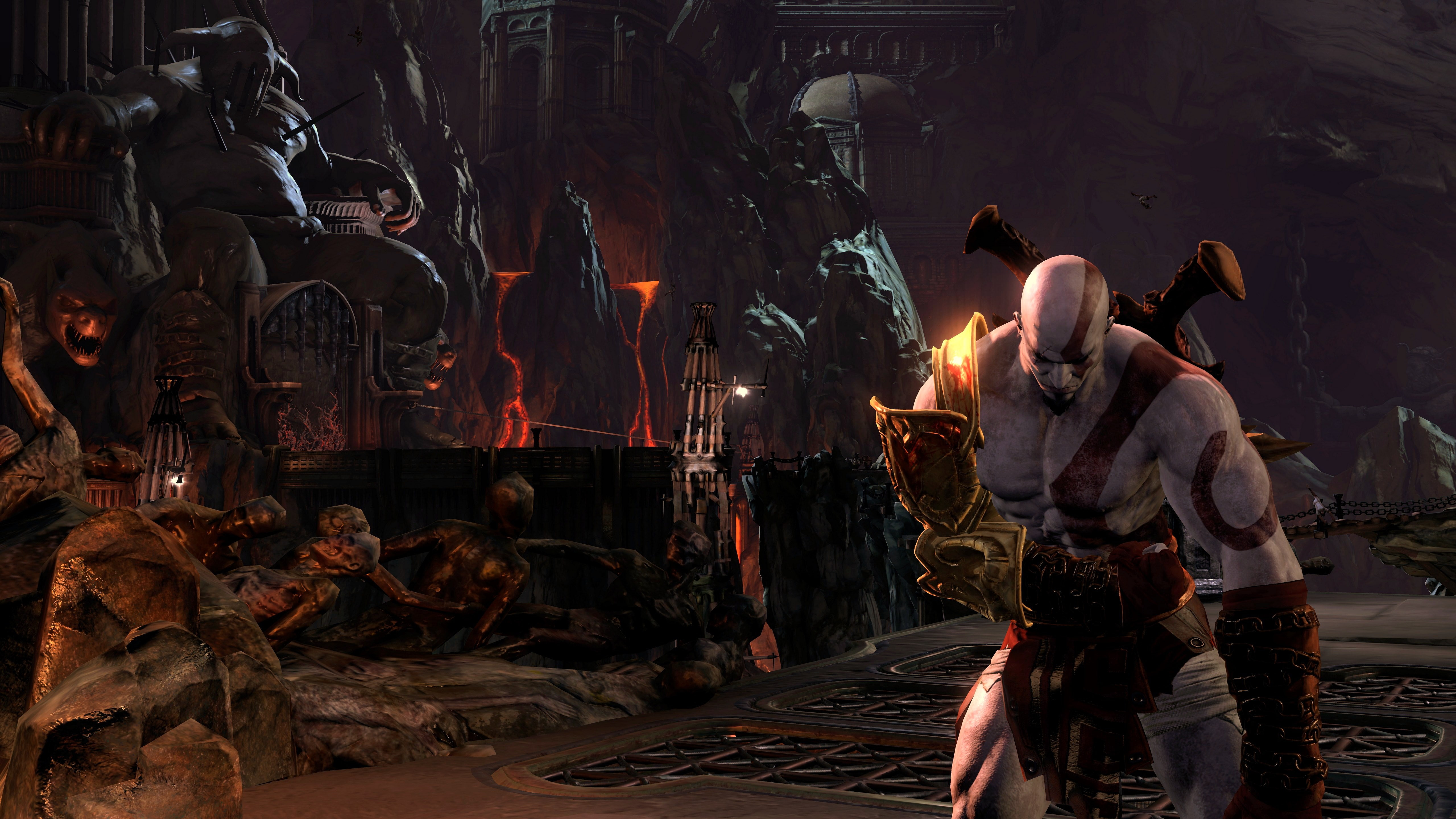5K, x, god, Kratos, screenshots, video, war, art, games, hd, HD Wallpaper
