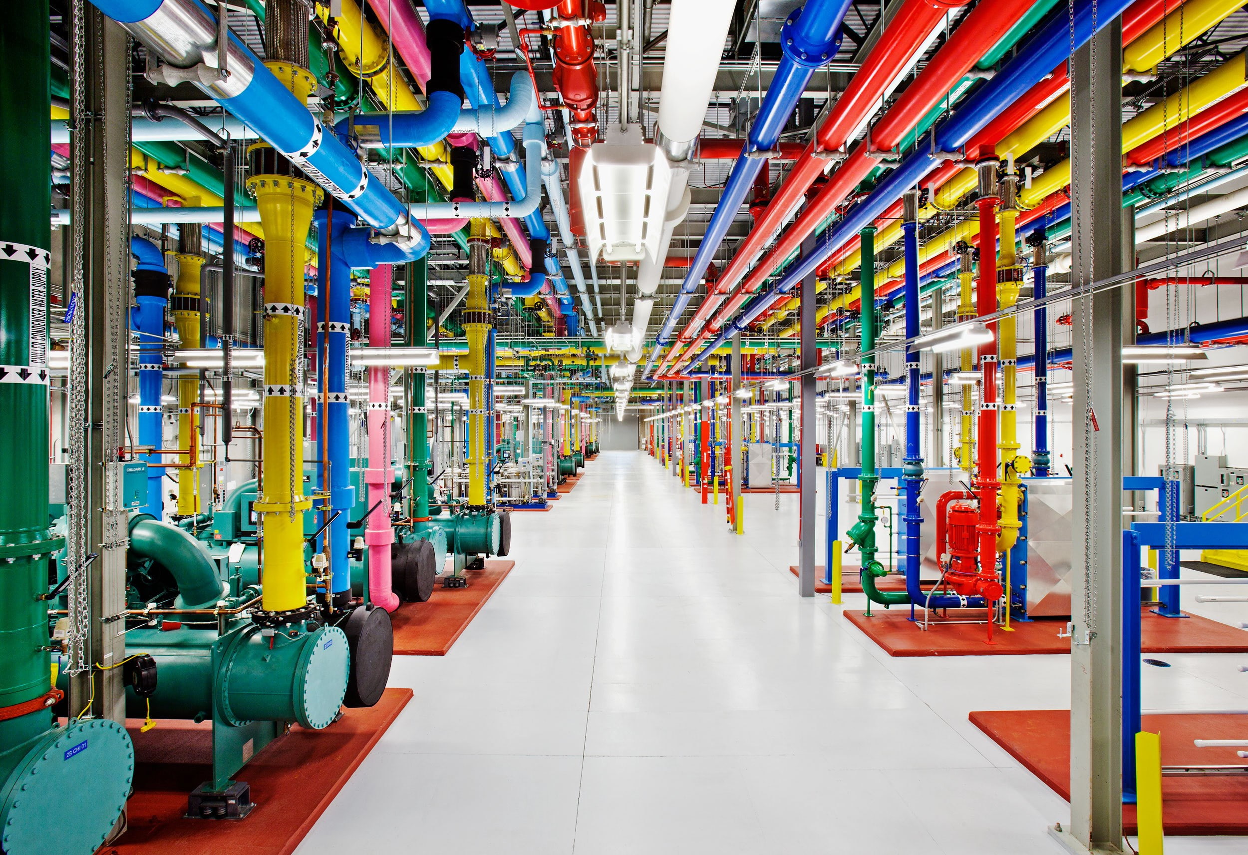 1080P, google data center, HD Wallpaper