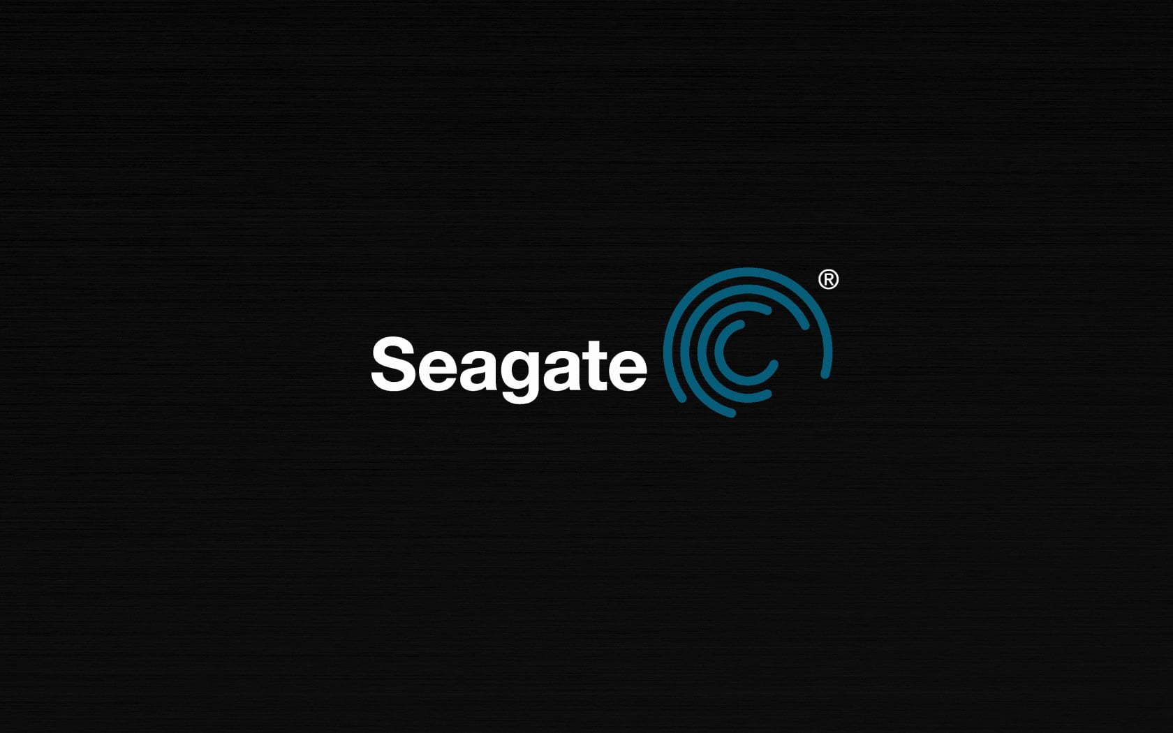 cut out, logo, copy space, illuminated, technology, close-up, no people, 720P, black background, indoors, western script, seagate, sign, glowing, supplier of hard drives, HD Wallpaper