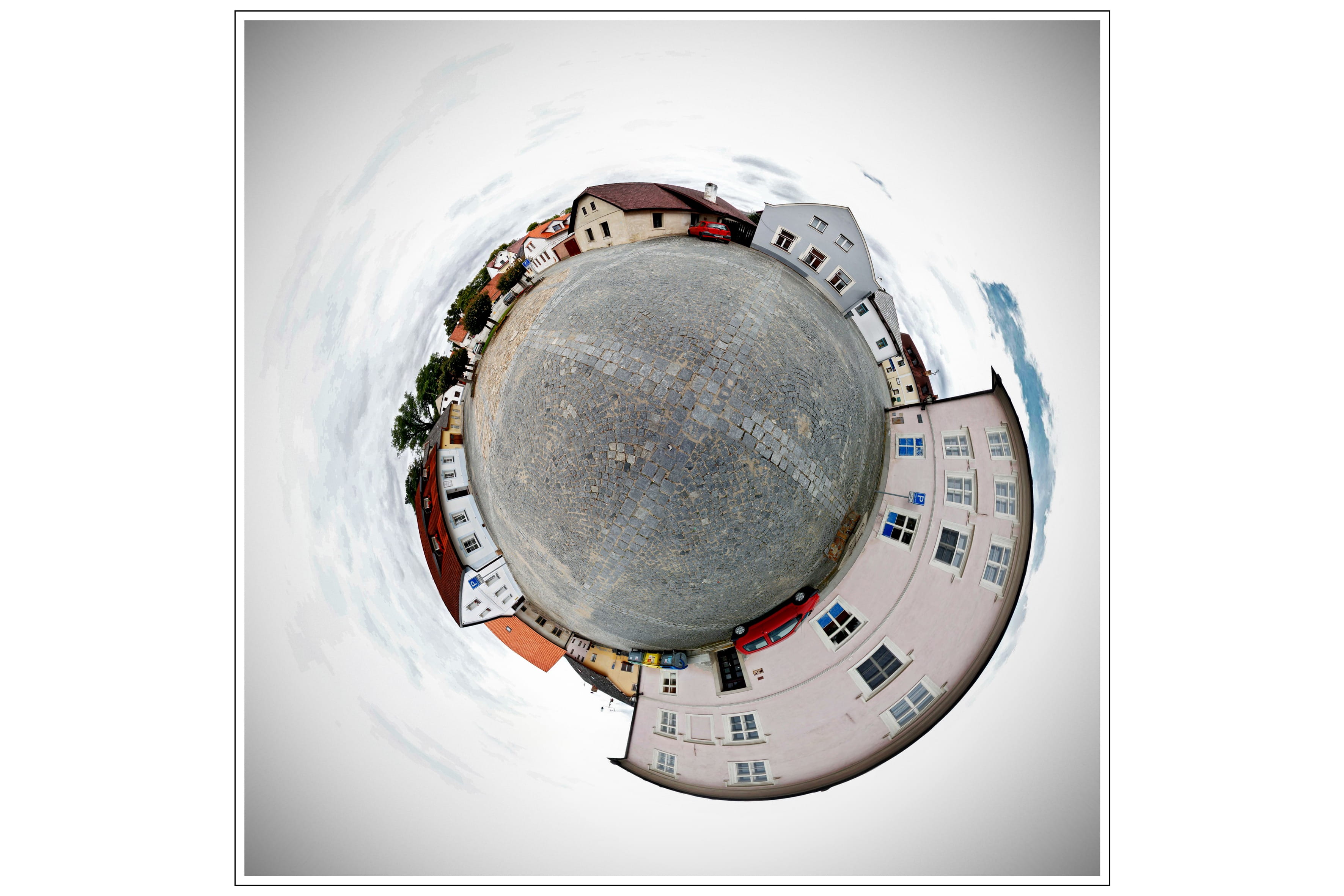 planet earth, photography, 2K, circle, transfer print, Planet, music, little, technology, auto post production filter, fisheye, goat commons, shape, Antique, HD Wallpaper
