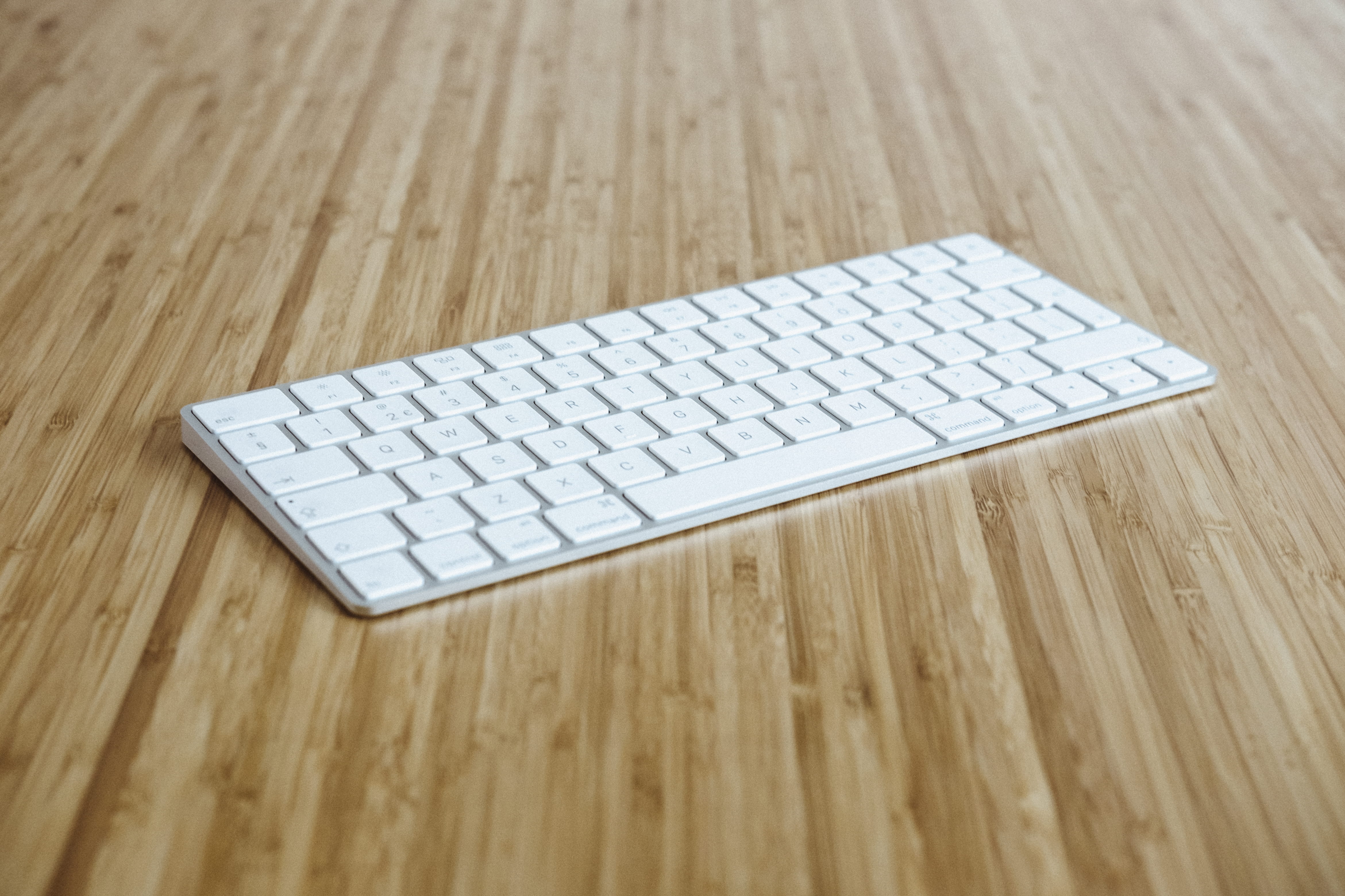 floor, technology, laptop, still life, table, 4K, fun, surface, science, keys, computer Key, brown, day, business, selective focus, close-up, communication, HD Wallpaper