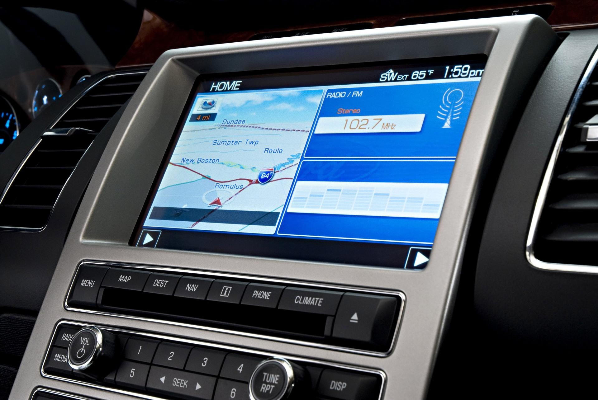 control, number, western script, close-up, communication, device screen, screen, dashboard, indoors, flex, ford, graphical user interface, 1080P, vehicle interior, HD Wallpaper