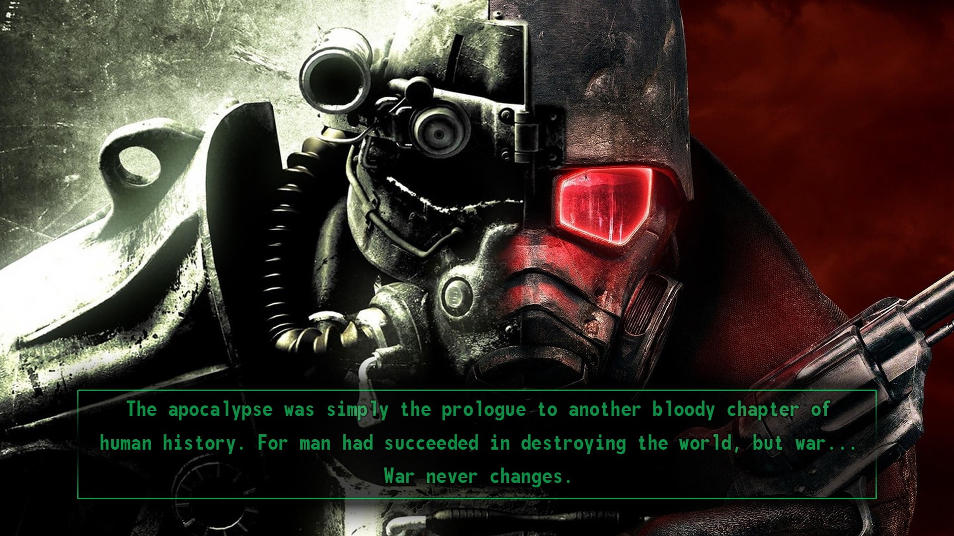 1080P, fallout fallout new vegas fallout 3 war vault tec, HD Wallpaper