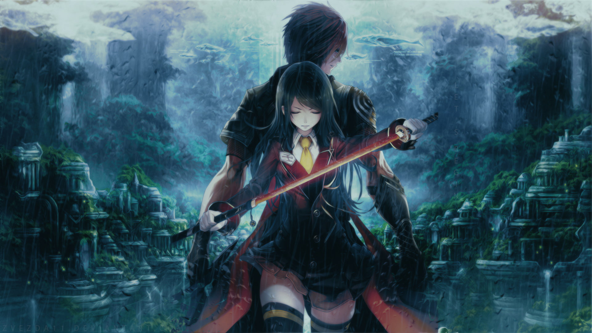 1080P, Akai Katana, Video Game, HD Wallpaper