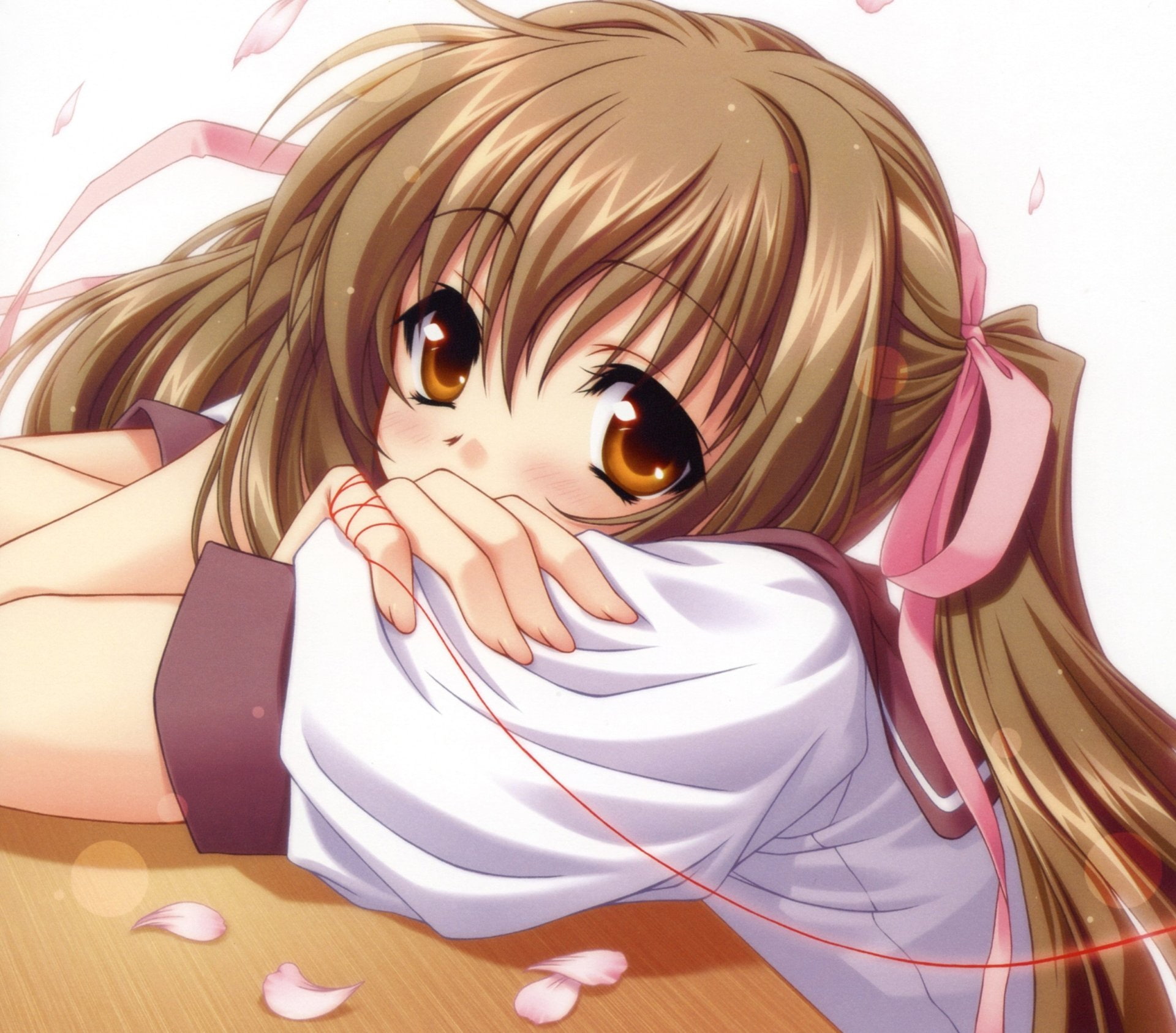 1080P, Akai Ito, Anime, Hatou Kei, HD Wallpaper
