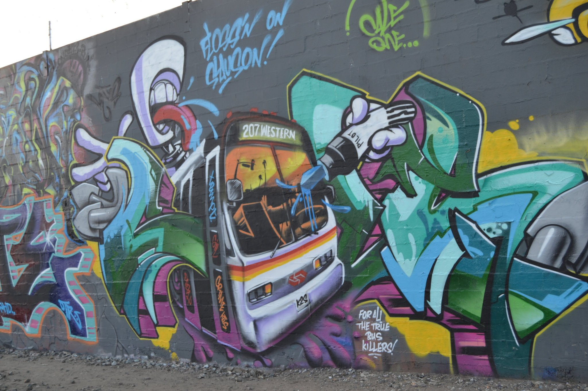illegal, city, graff, cities, colors, pacific, wall, 1080P, california, graffiti, buildings, angeles, art, los, street, HD Wallpaper