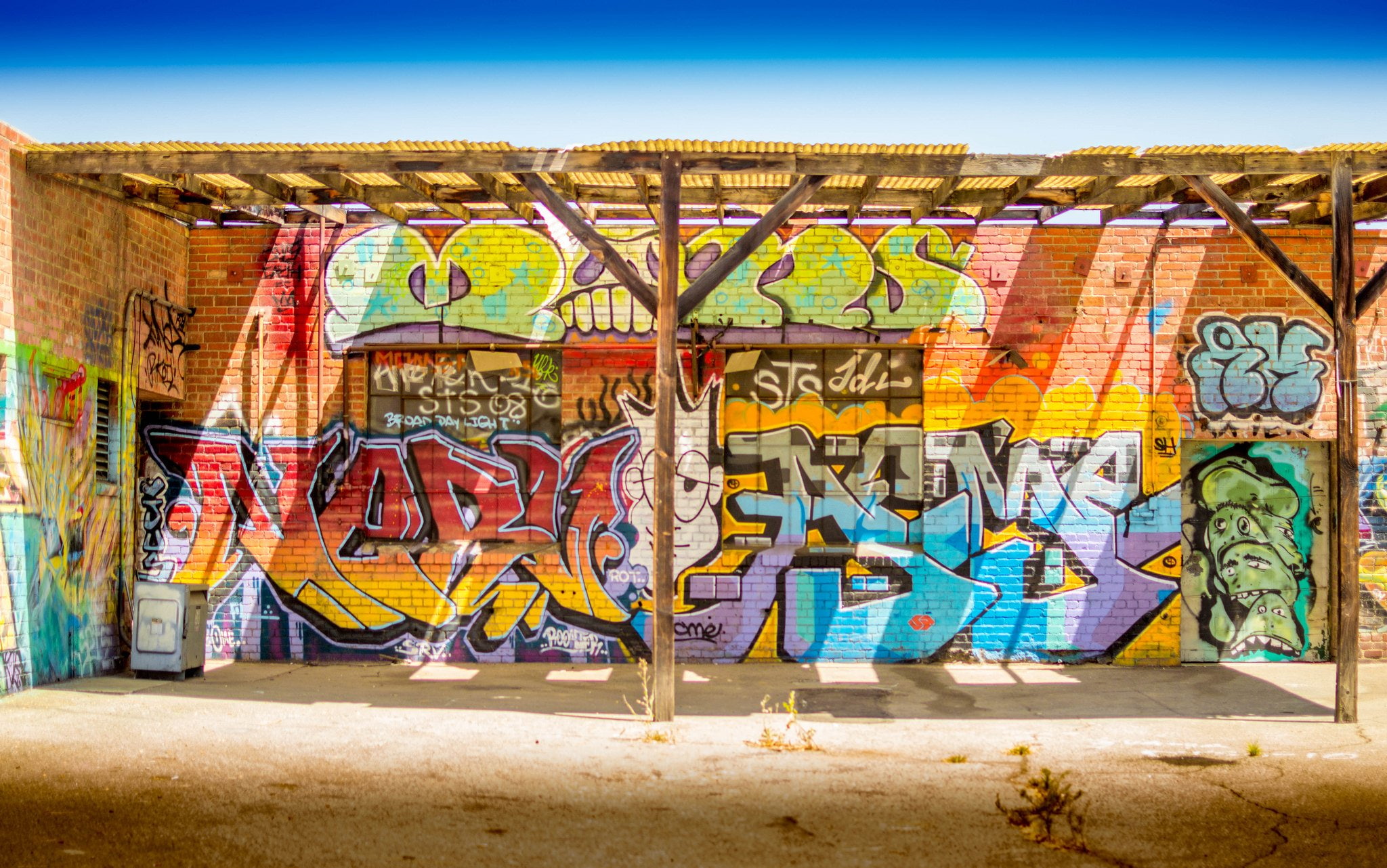 los, city, wall, street, angeles, illegal, 1080P, cities, pacific, california, buildings, graff, graffiti, colors, art, HD Wallpaper