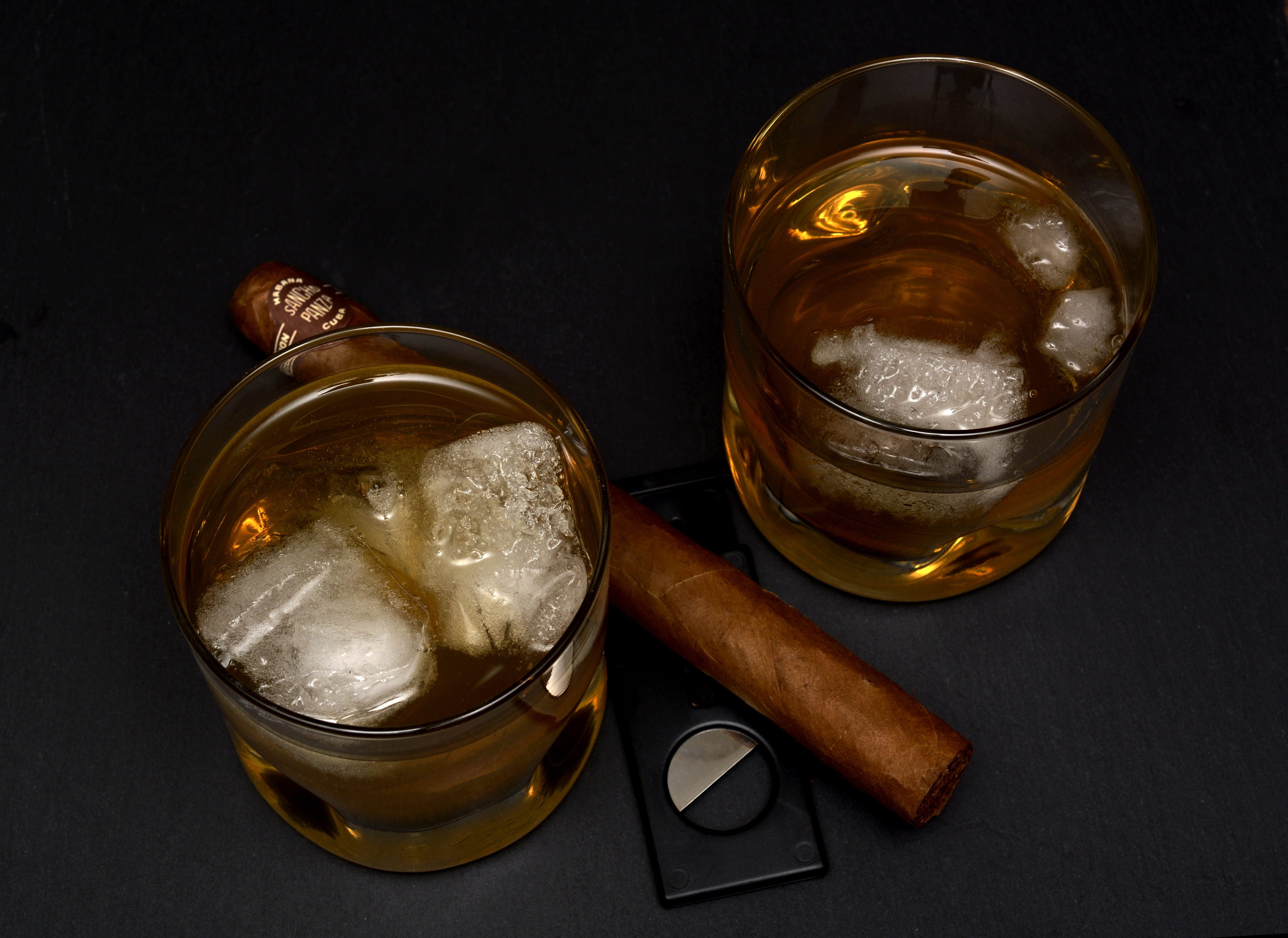 shot, food and drink, alcoholic, enjoy, two, ice, glass, indoors, freshness, black, whisky, glasses, still life, spirits, wiskeyglas, drink, textile, no people, HD Wallpaper