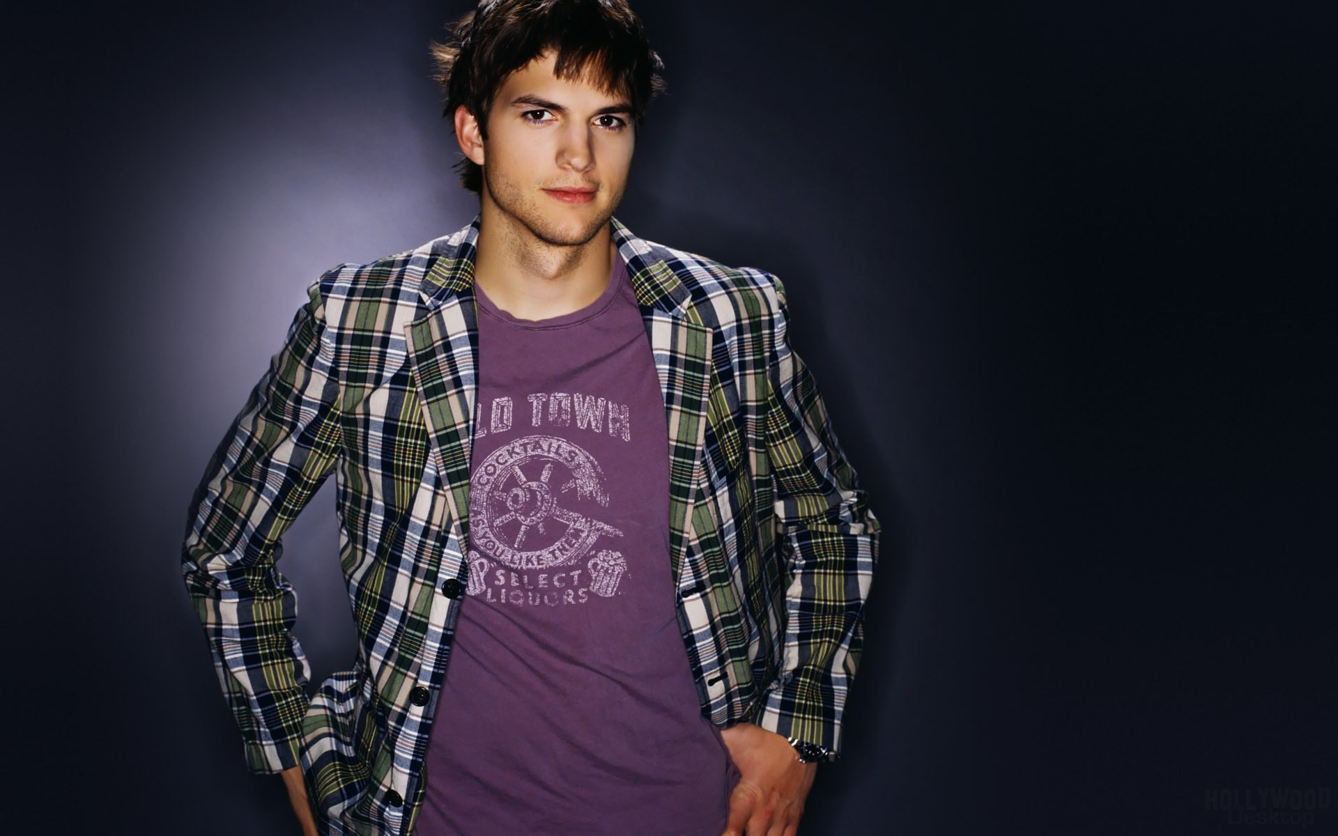 actors, art, 1080P, people, ashton, kutcher, hd, HD Wallpaper
