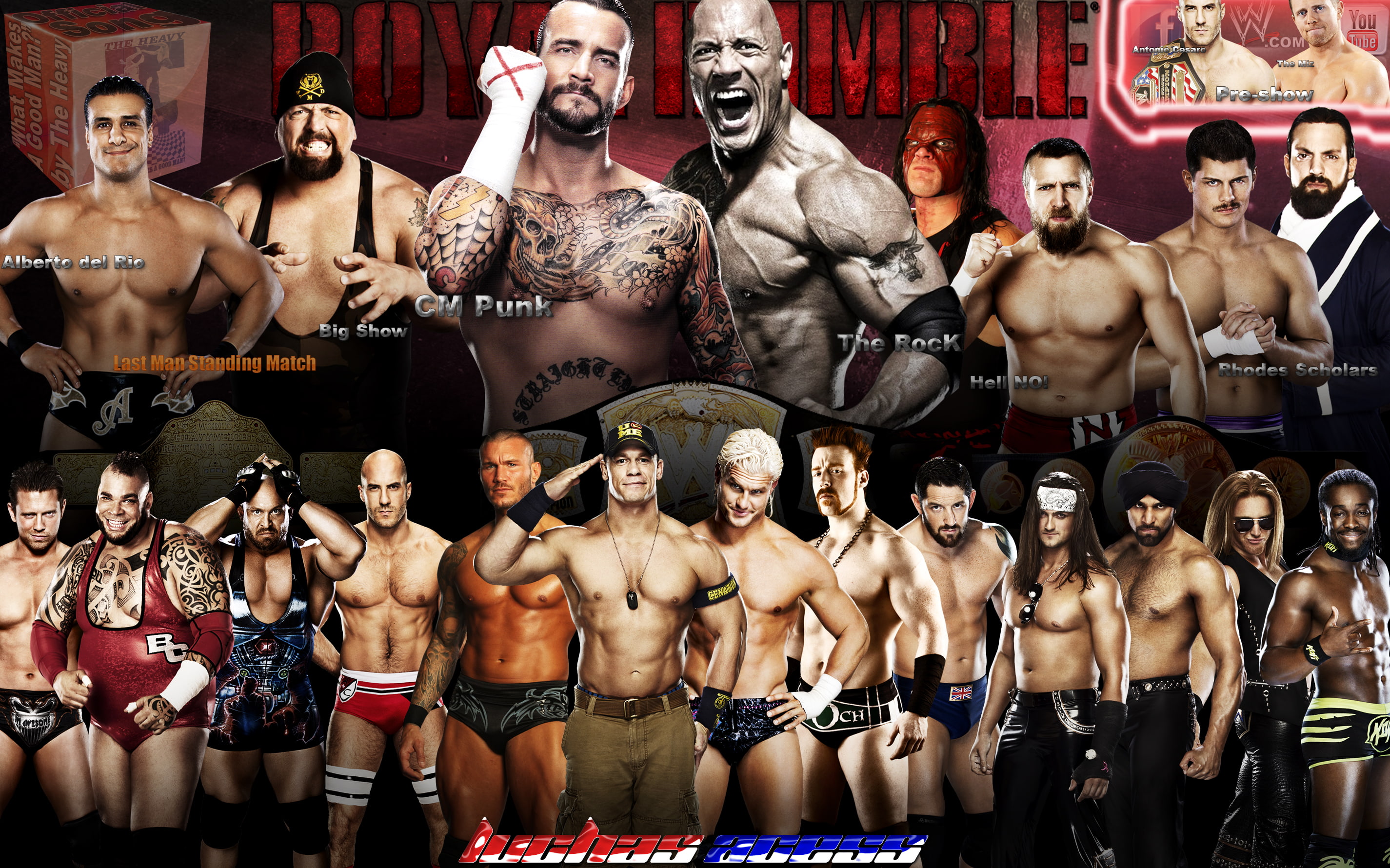 posters, wrestling, poster, 2K, royal, wwe, rumble, HD Wallpaper