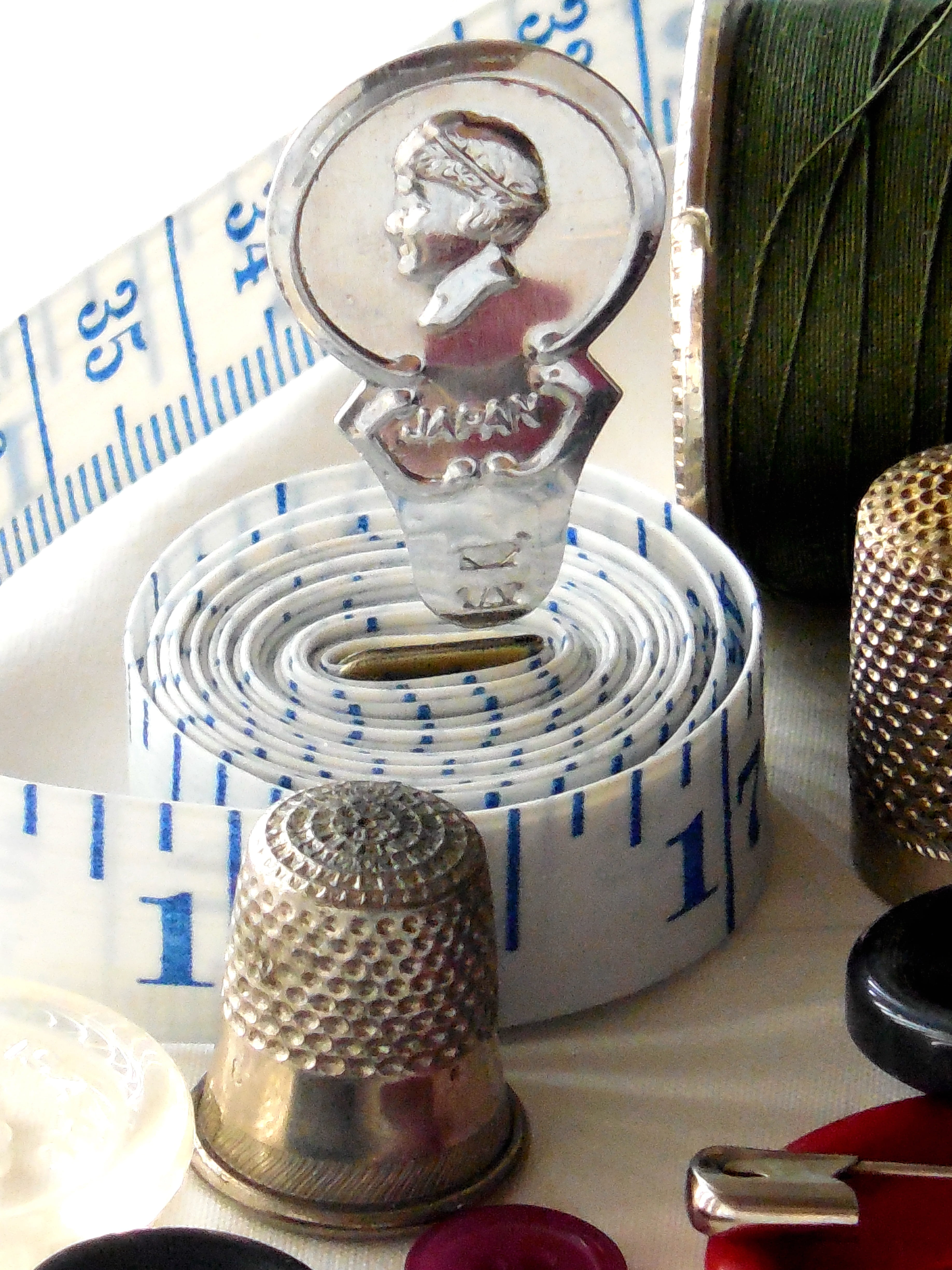 textile, thread, thimble, metal, still life, text, blue, stitch, handmade, large group of objects, arts culture and entertainment, pin, glass - material, Phone HD Wallpaper