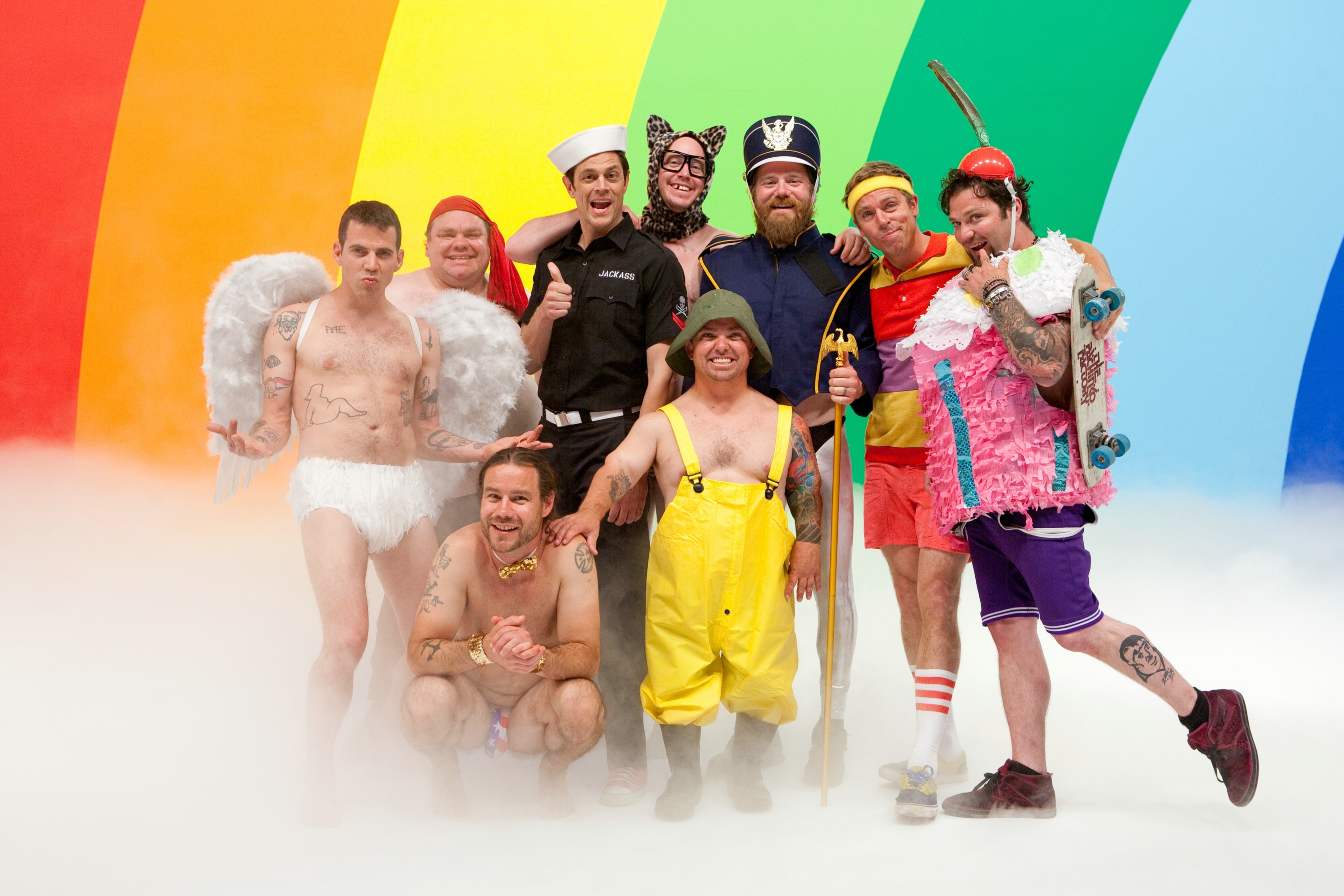 Johnny Knoxville, BAM Margera, Chris Pontius, Jason andquot;Wee-Manandquot; Acuña, movie, the series, Preston Lacy, Cranks, Preston Lacey, Jason Acuña, HD Wallpaper