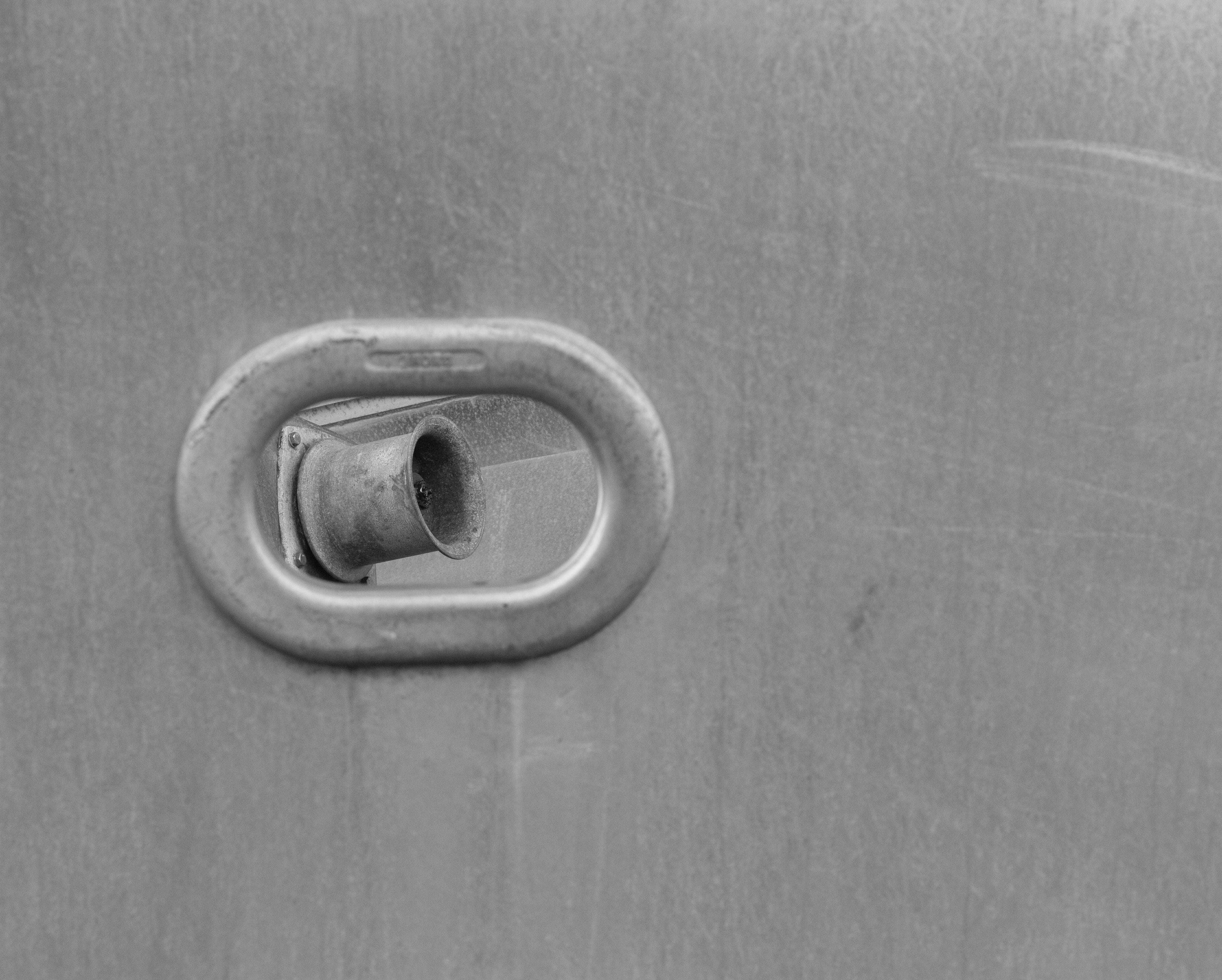 backgrounds, no people, concrete, geometric shape, circle, aluminum, shape, hole, toilet paper, entrance, silver, safety, switch, accessory, window, protection, HD Wallpaper