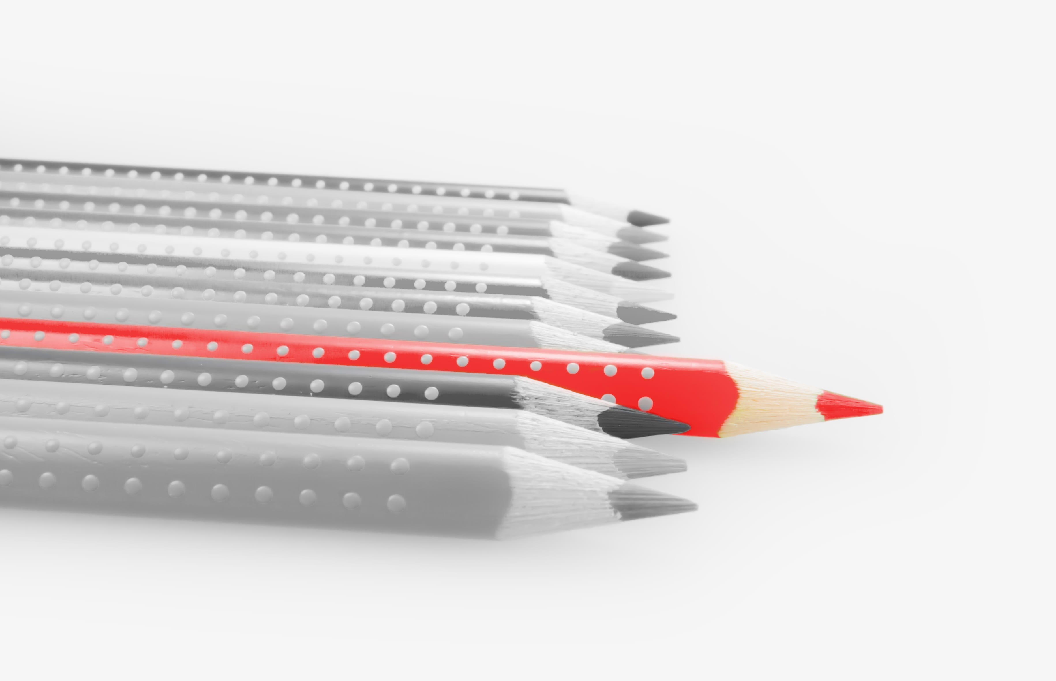 white background, bright, studio shot, colorful, communication, school, interracial, creativity, desk, copy space, color game, colour pencils, colored pencils, HD Wallpaper
