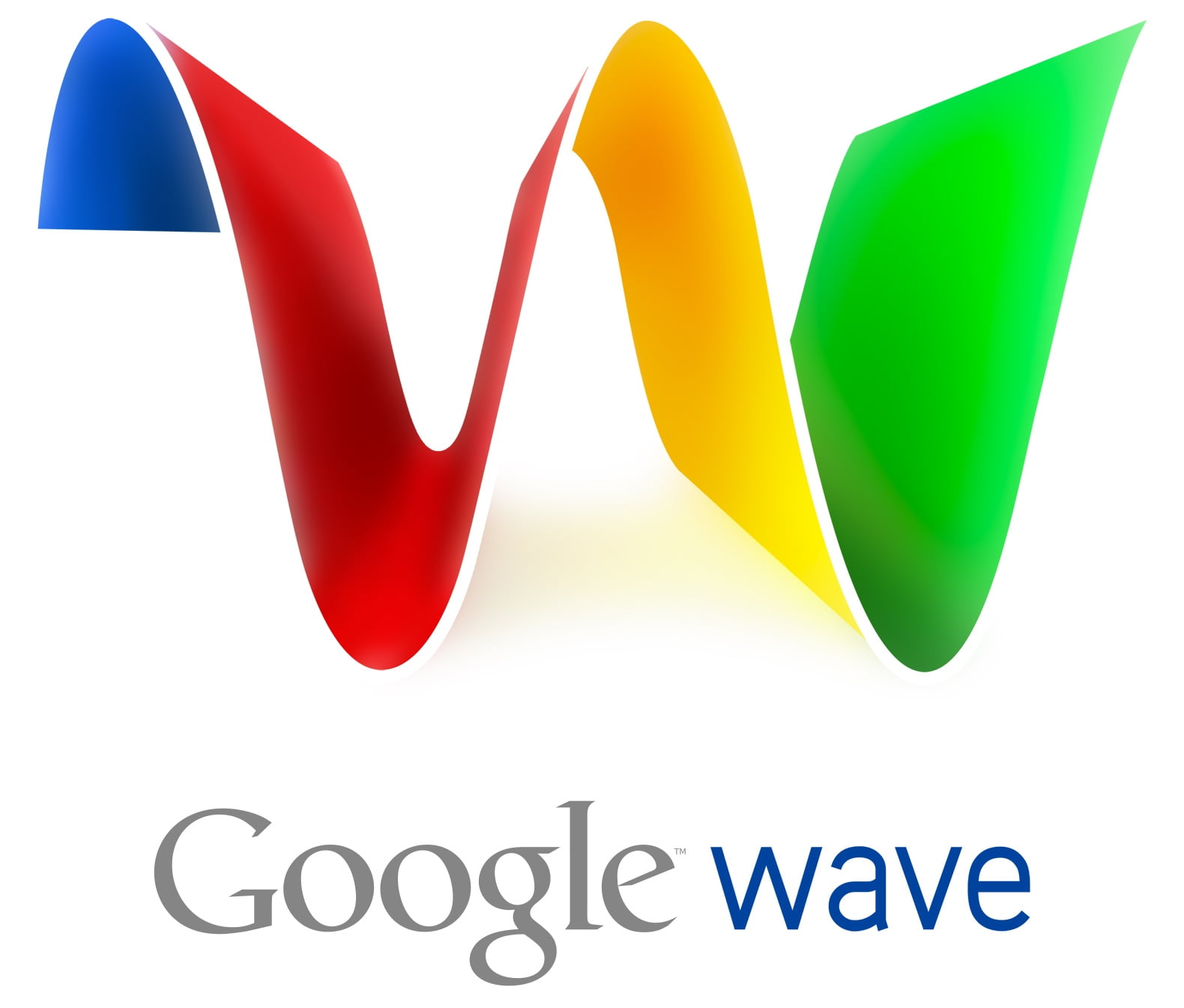 google, celebration, isolated, google wave, three Dimensional, success, multi colored, red, shiny, white color, yellow, shape, logo, wave, design, paper, HD Wallpaper