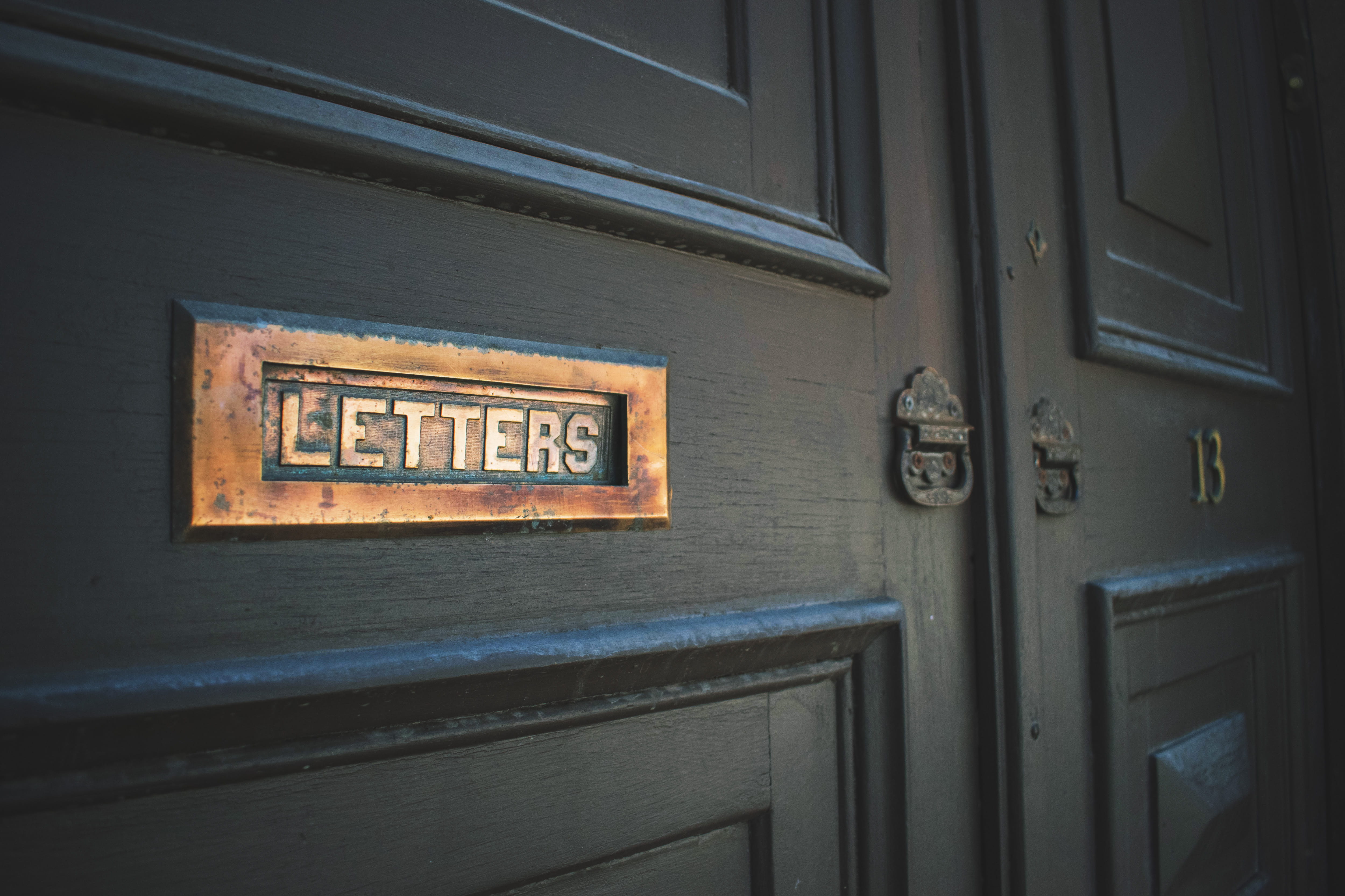 mailbox, number, doors, protection, text, built structure, home, day, architecture, letters, close-up, wood - material, building, mail slot, post, building exterior, HD Wallpaper
