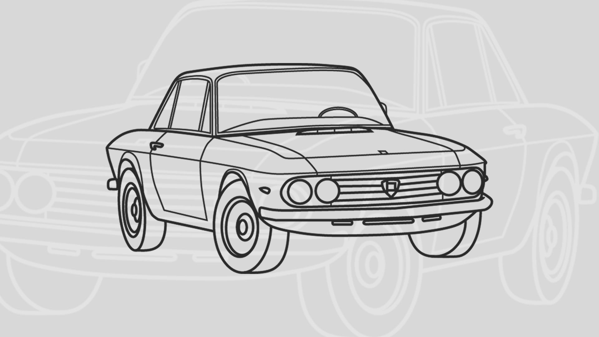 still life, Rally, indoors, art and craft, white color, land vehicle, drawing - art product, transparent, man made, rally cars, 1080P, pattern, wall - building feature, HD Wallpaper