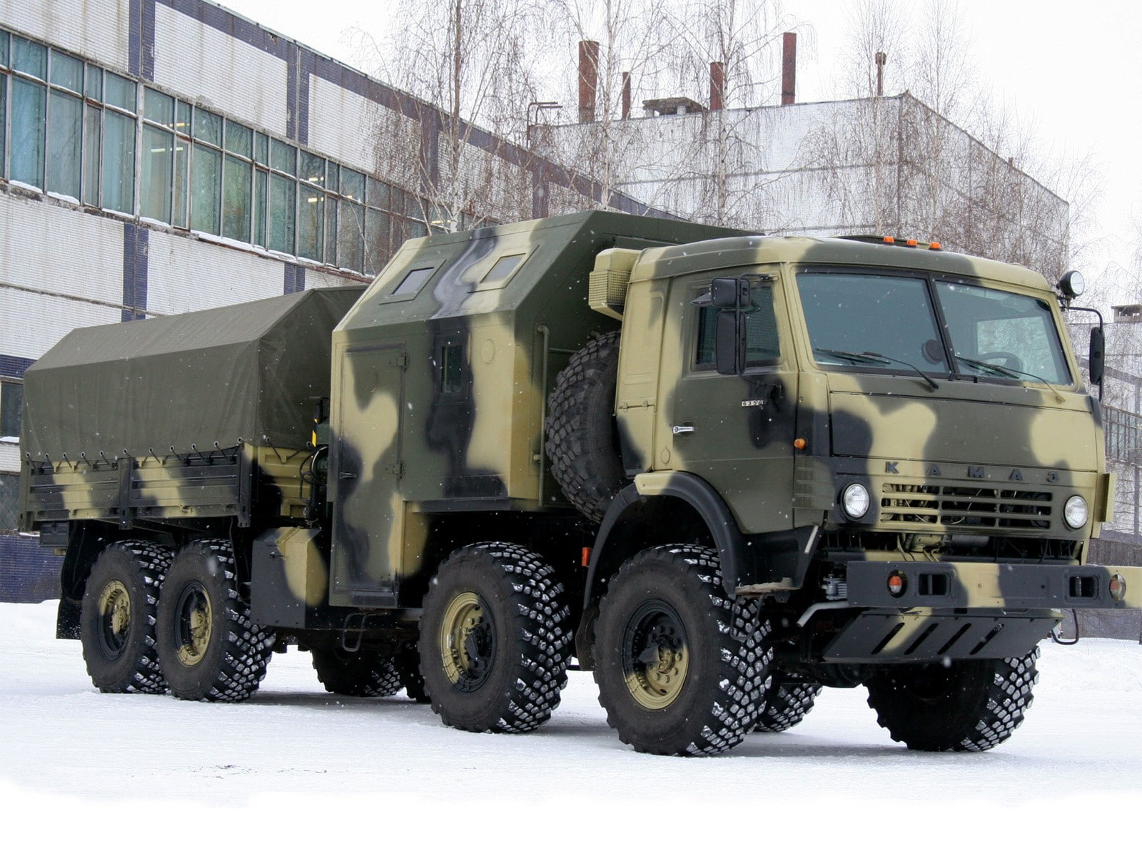 military, car, 720P, Kamaz, HD Wallpaper