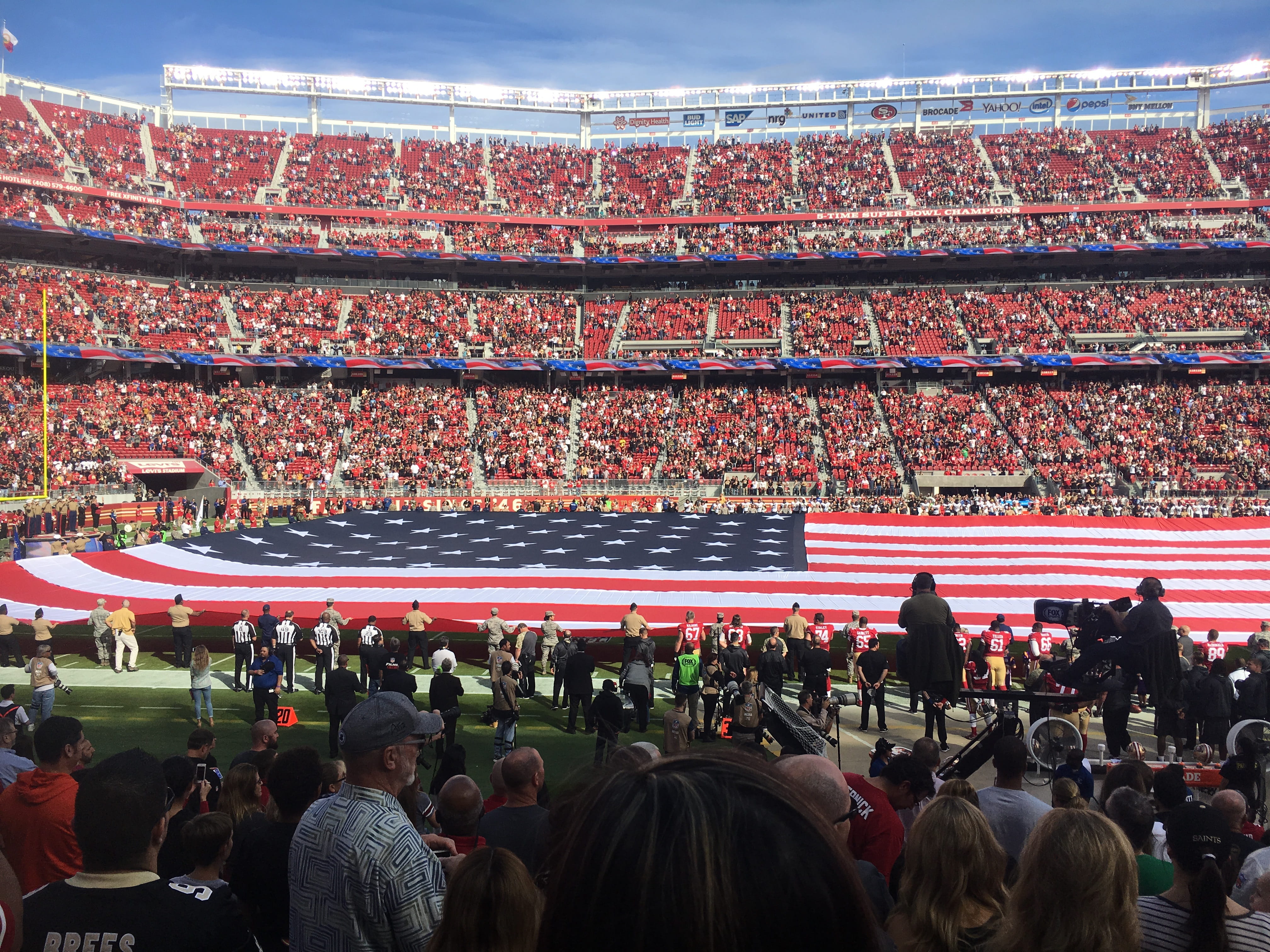 Stadium, football, built structure, women, arts culture and entertainment, lifestyles, sport, american, event, traditional Festival, competition, patriotism, HD Wallpaper