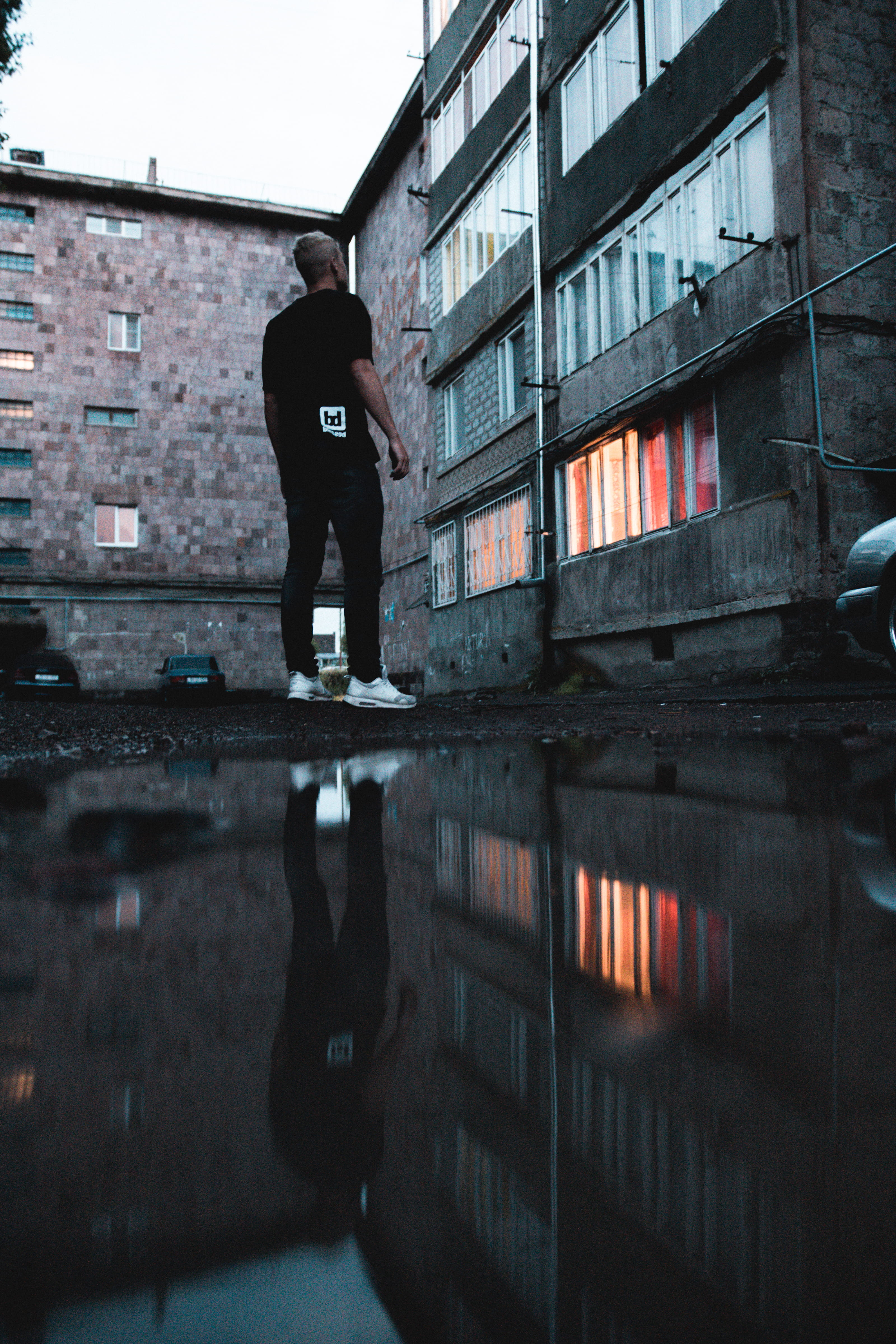 apparel, concrete, blessed, real people, nature, puddle, men, jairph.ch, leisure activity, brother, building, teenager, person, jairph, waterfront, lifestyles, Phone HD Wallpaper