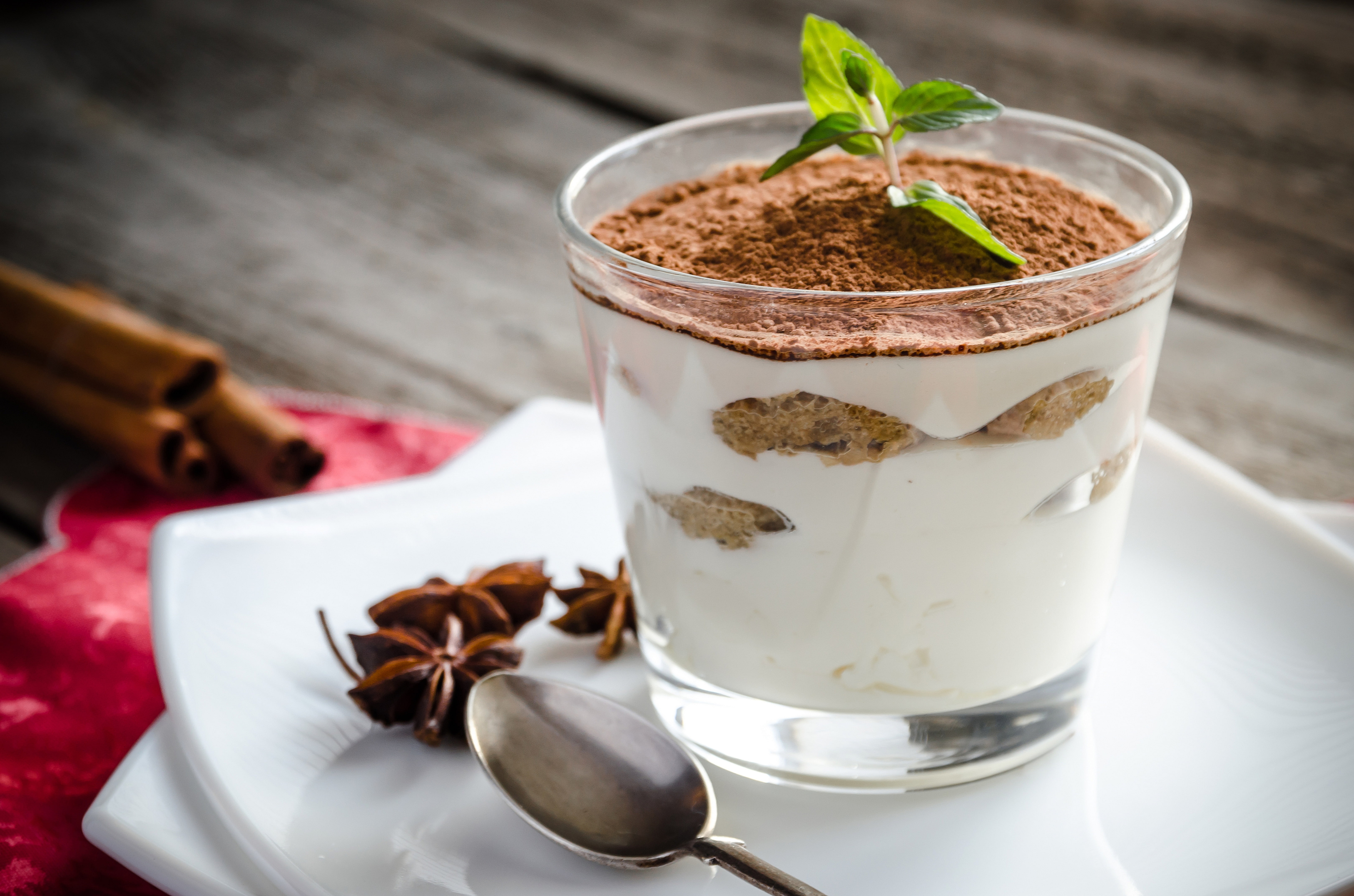 sweet, glass, chocolate, dessert, cookies, mint, delicious, italian, tiramisu, 5K, cream, cocoa, HD Wallpaper