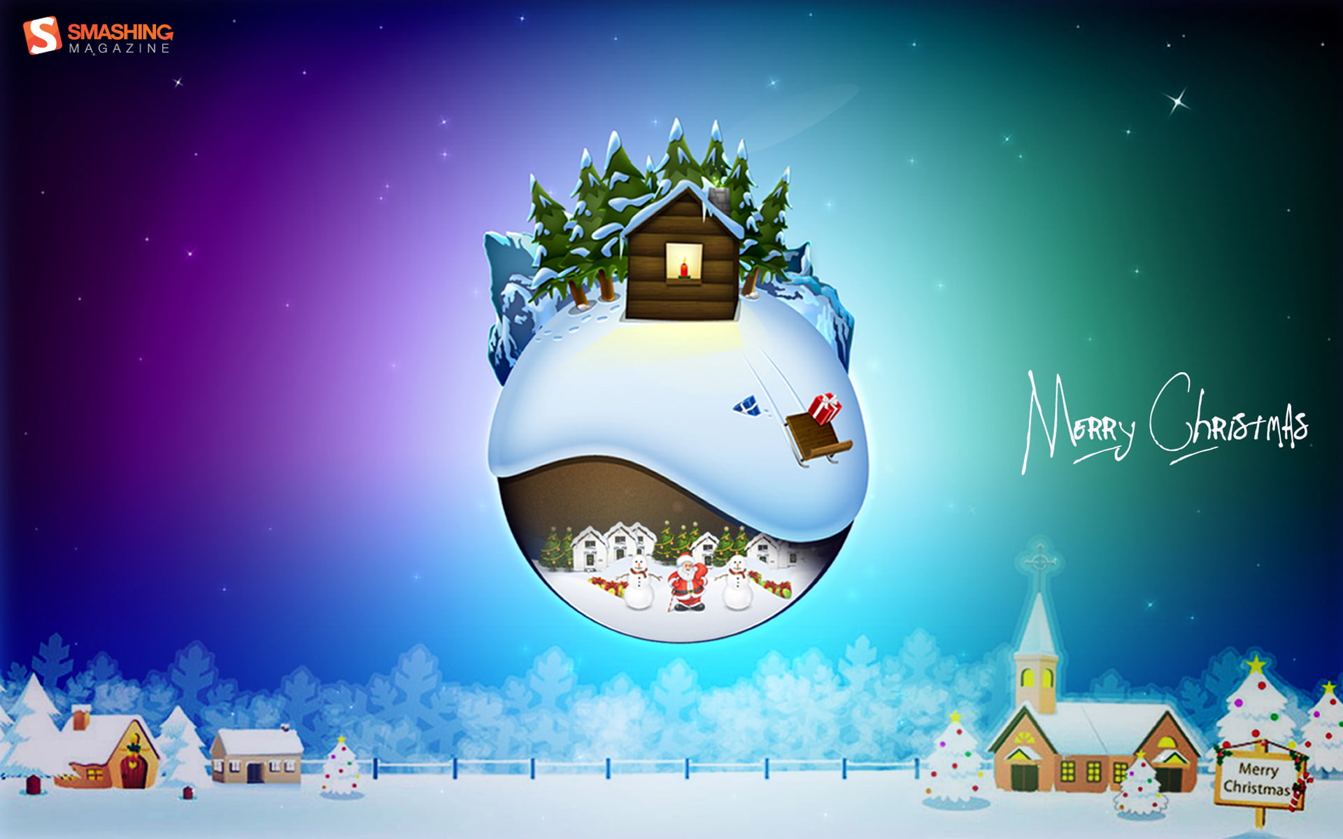 merry, in, christmas, december, hd, 1080P, HD Wallpaper