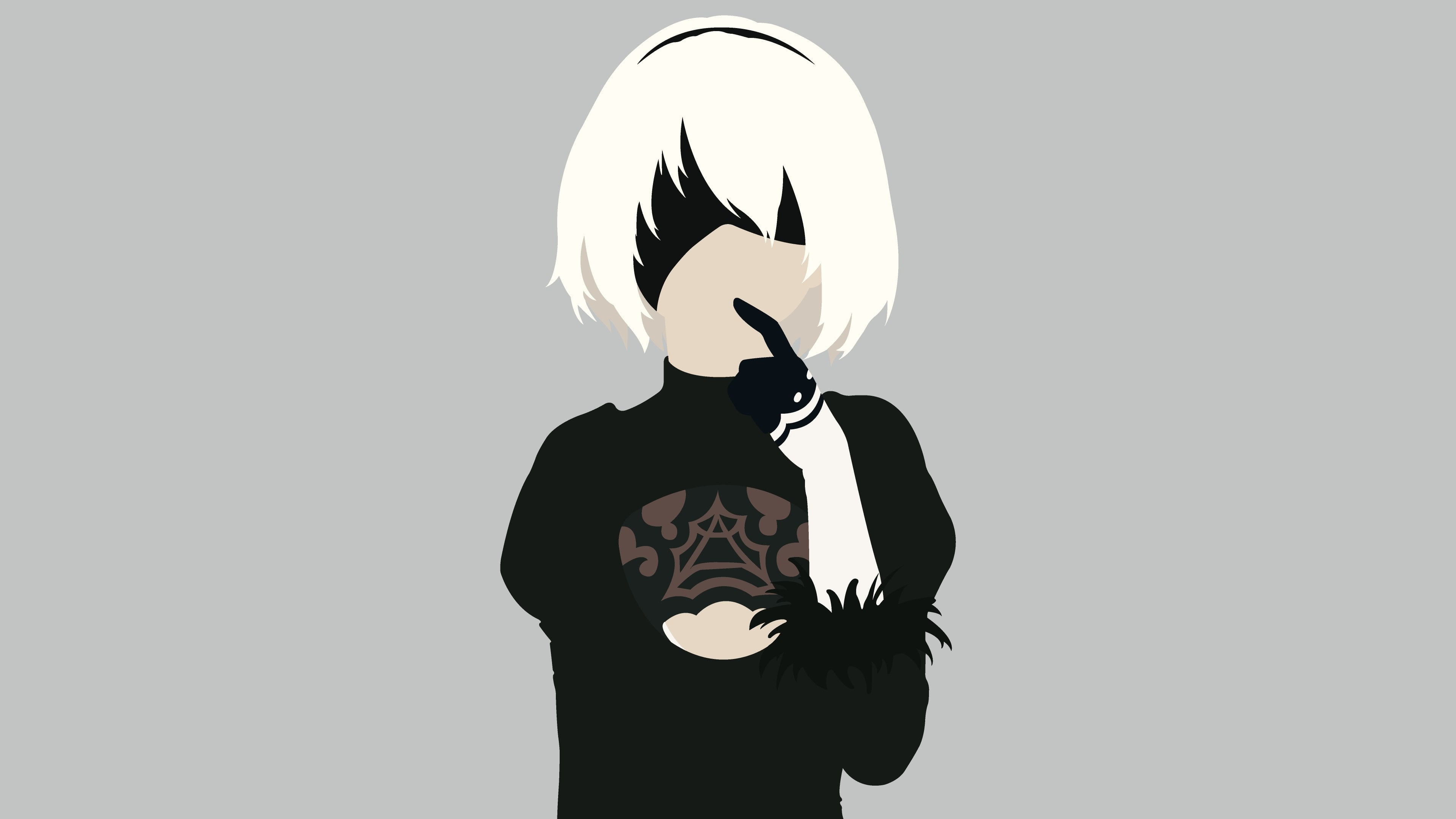 adult, illuminated, women, nier automata 4k top rated, lifestyles, unrecognizable person, human body part, three quarter length, indoors, studio shot, mask - disguise, HD Wallpaper