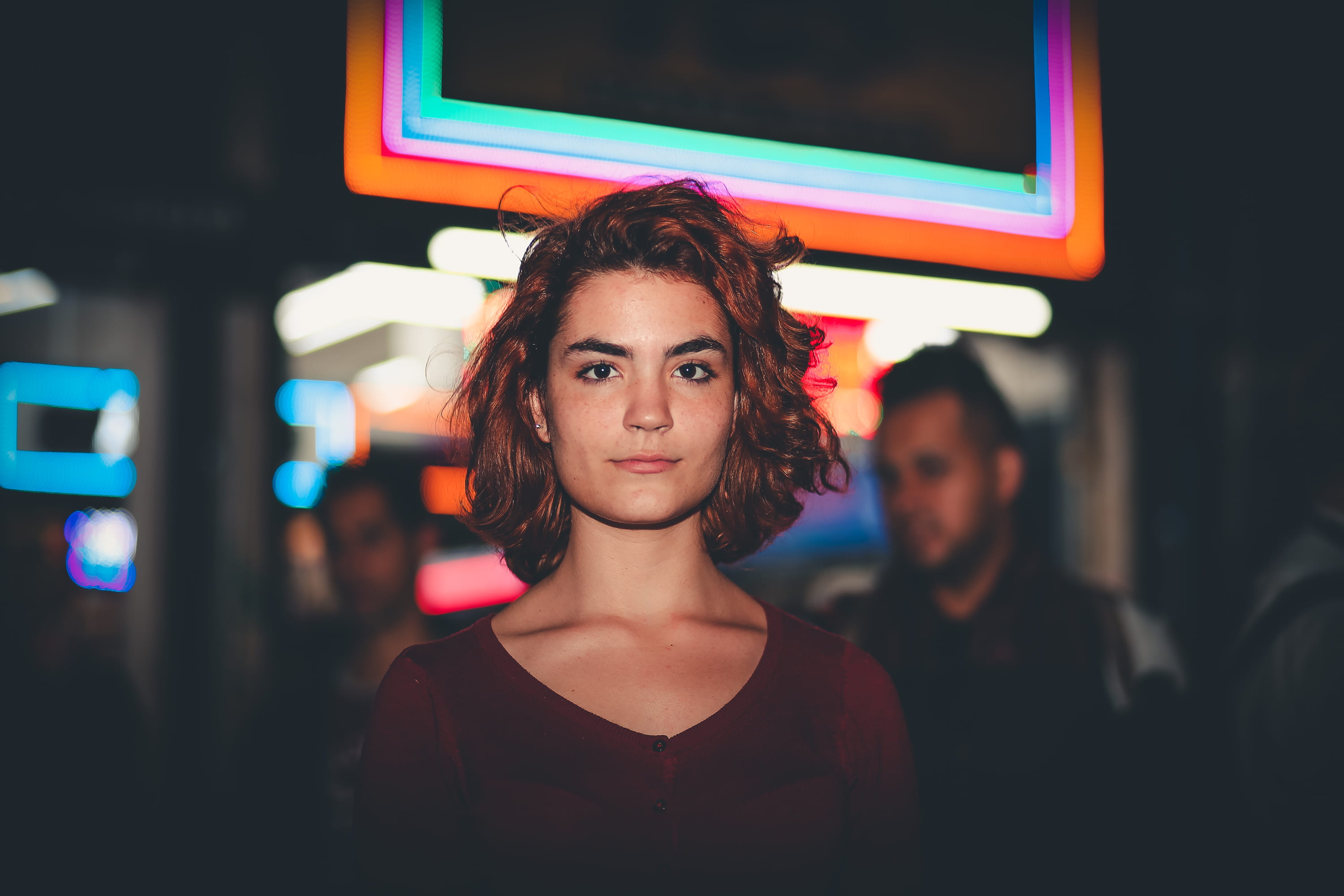 scoop, young Women, 85mm, man, lifestyles, canon, couple - Relationship, beauty, adult, women, real People, curly hair, female, indoors, cheerful, one Person, HD Wallpaper