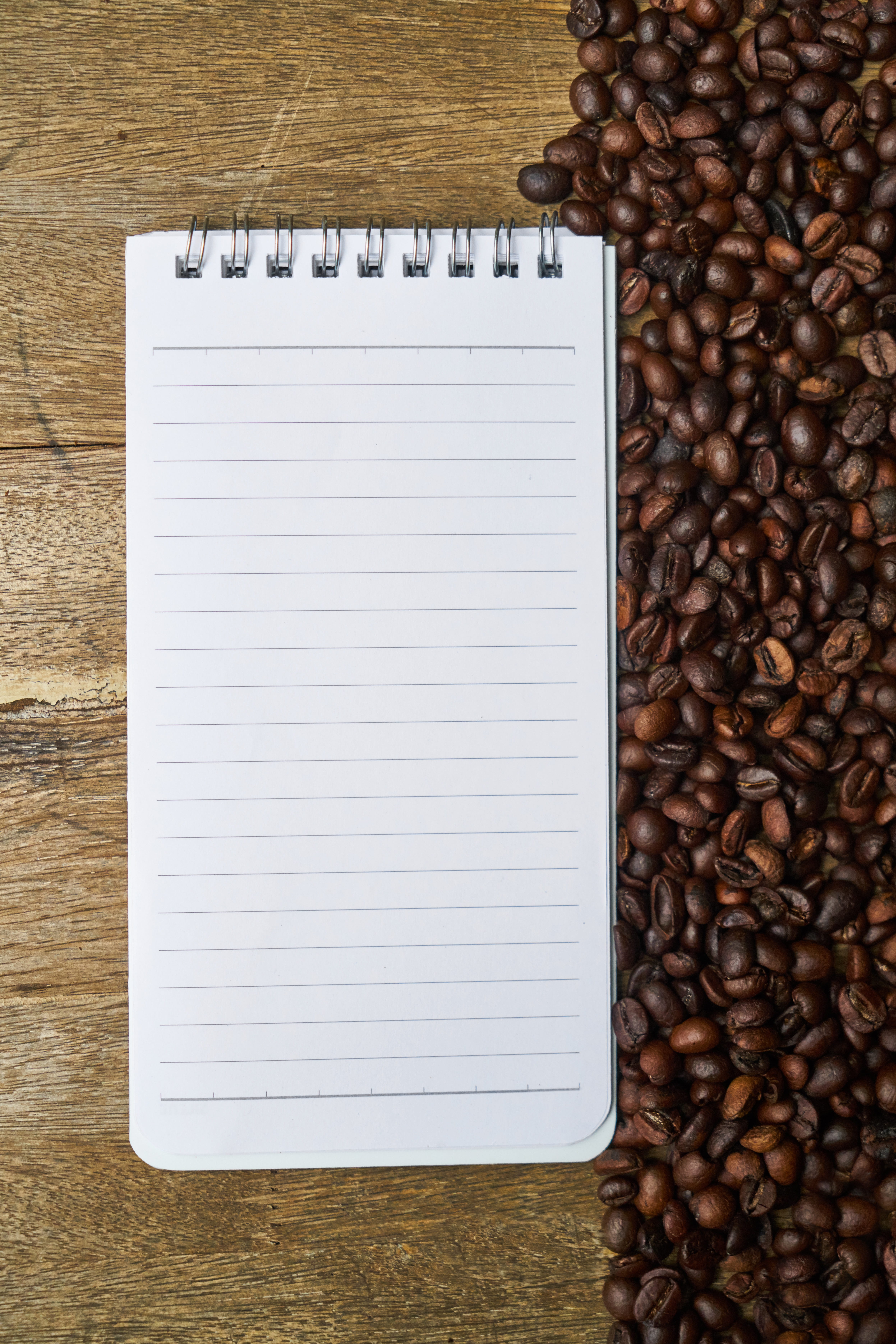 to write, note pad, nobody, work, latte, article, cafe, blank, cappuccino, drink, no people, beverage, scented, beautiful, photography, roasted coffee bean, Phone HD Wallpaper