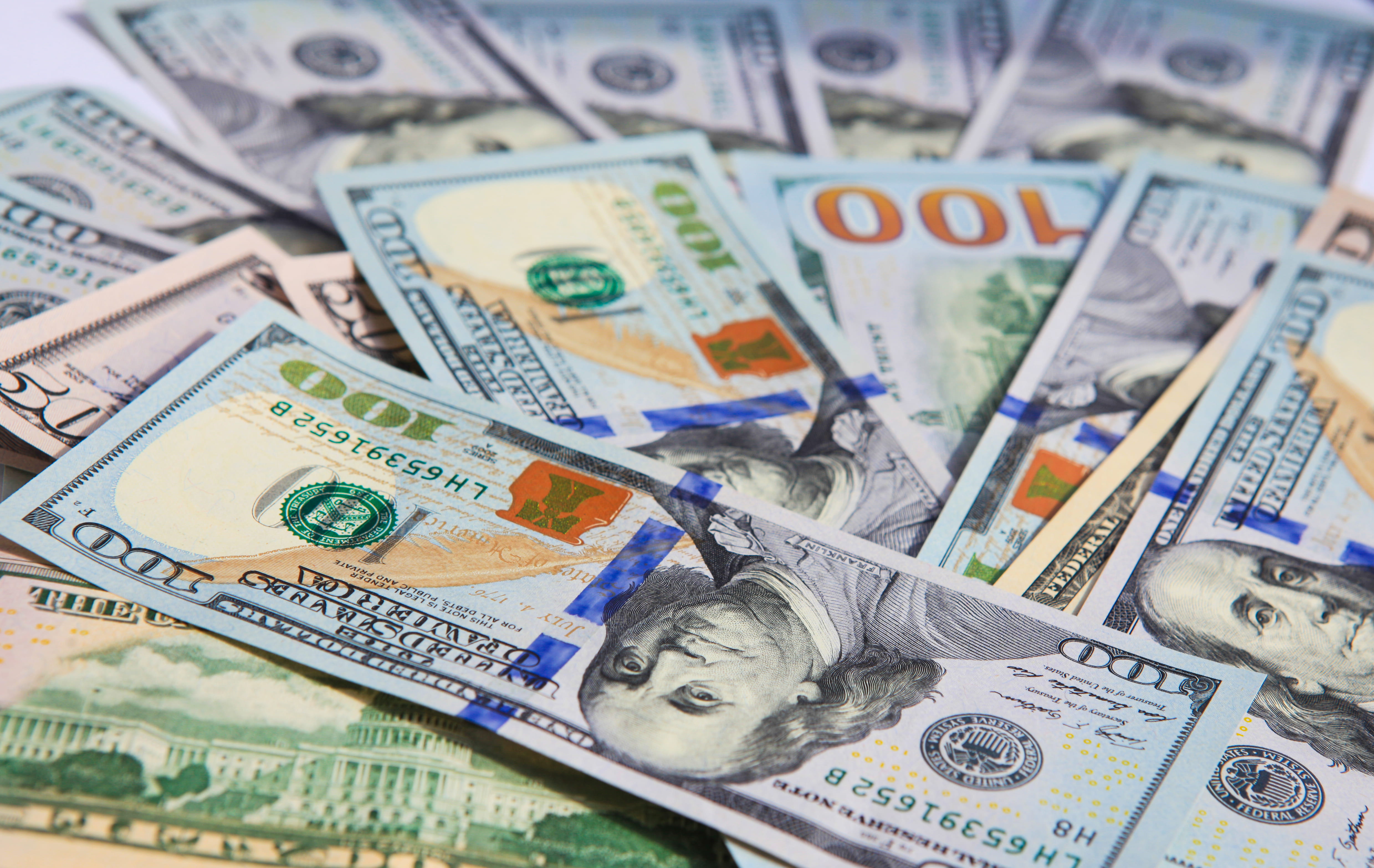 corporate business, us, 4K, global finance, banknote, cash, american, design, wealth, many, no people, success, bundle, heap, indoors, currency, financial, HD Wallpaper