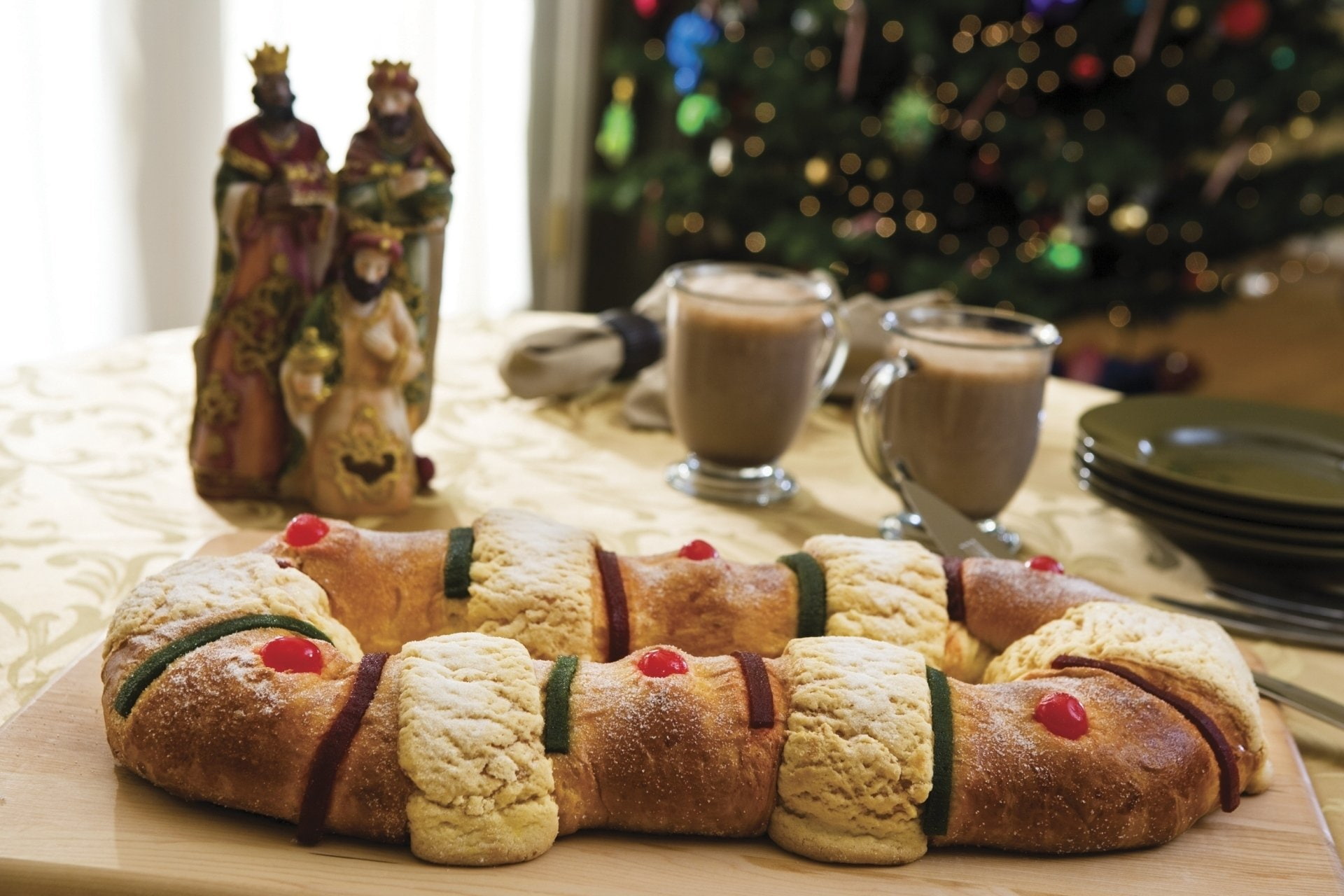 Cake, The Three Wise Men, Chocolate, Food, 1080P, HD Wallpaper