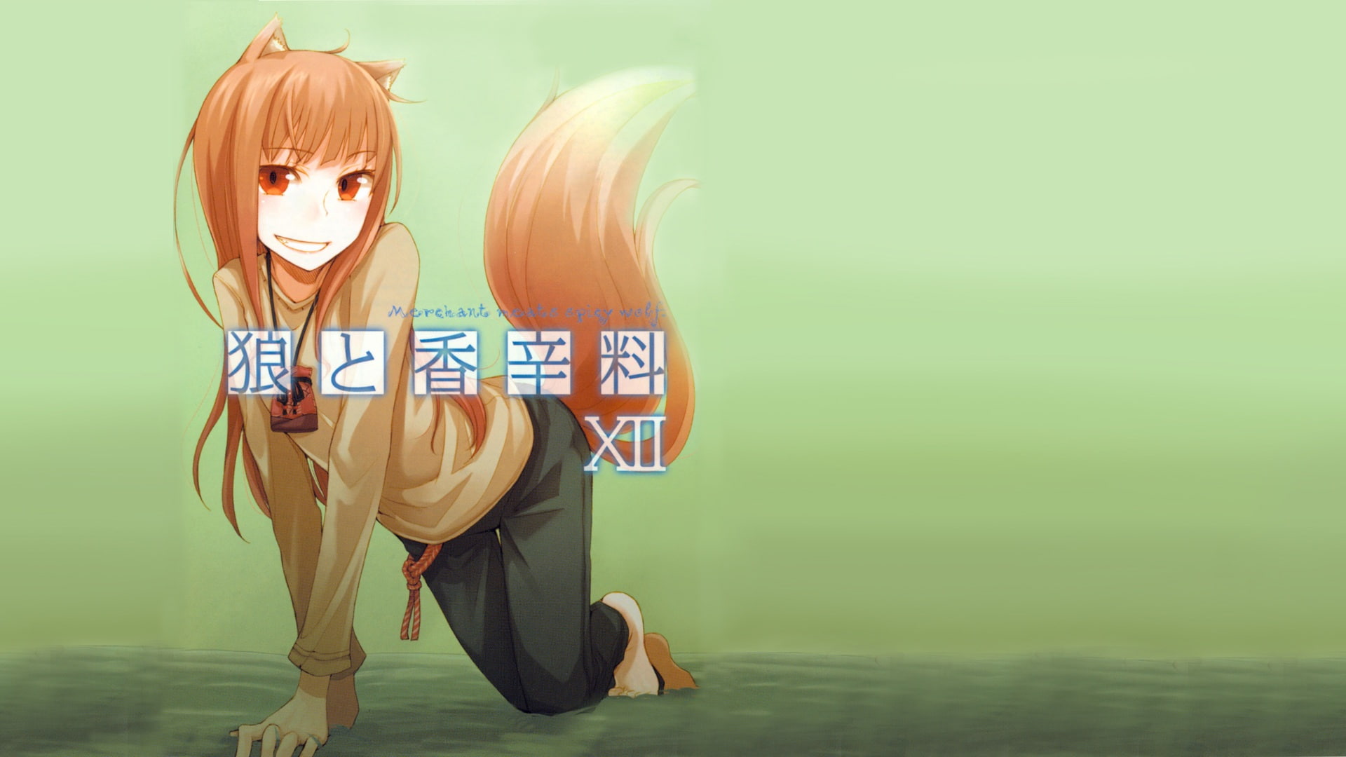 and, cartoon/comic, 1080P, wolf, spice, hd, HD Wallpaper