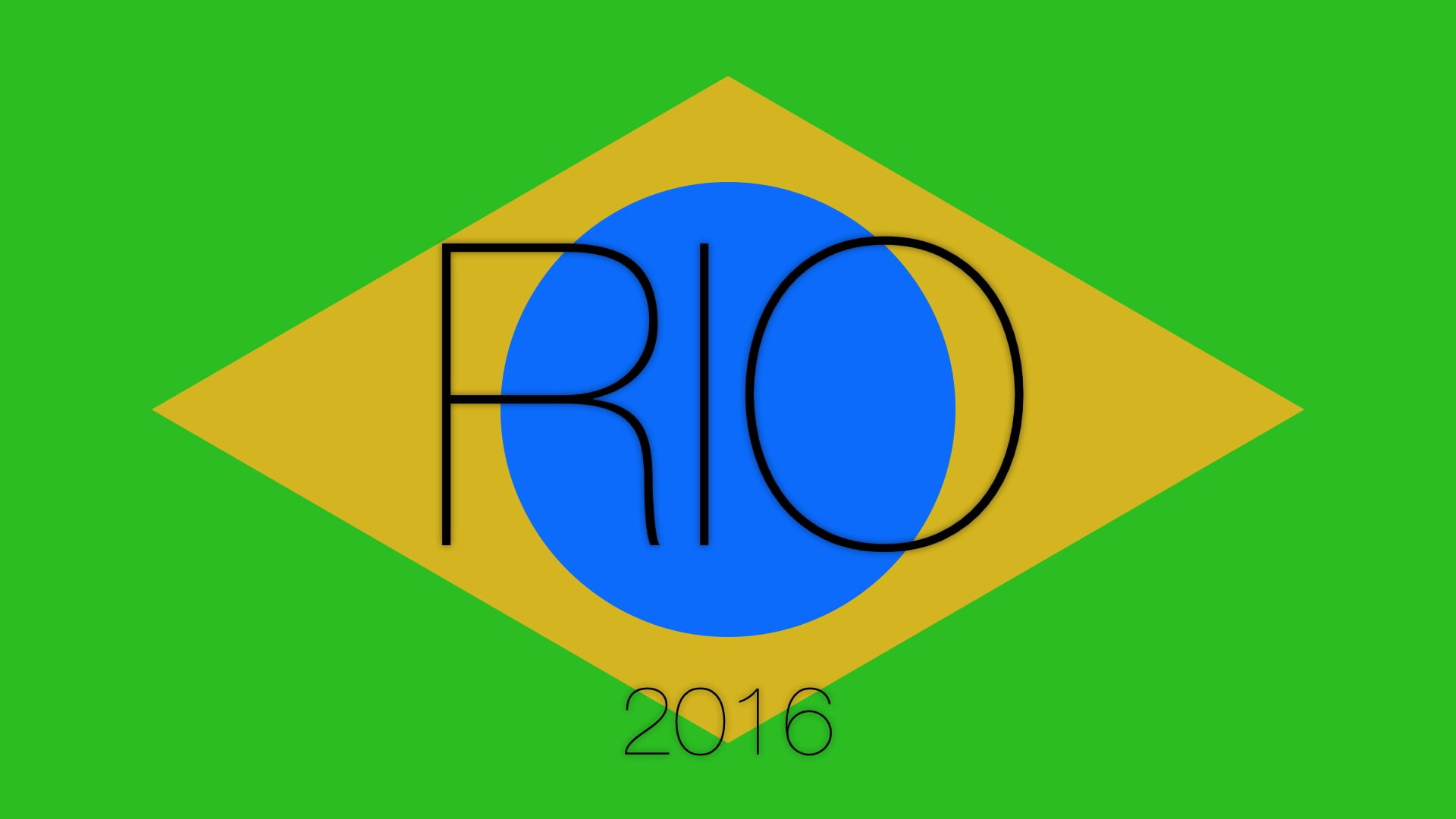 colored background, full length, creativity, communication, paper, blue, 2016, 1080P, sign, yellow, symbol, rio, art and craft, shape, computer icon, HD Wallpaper