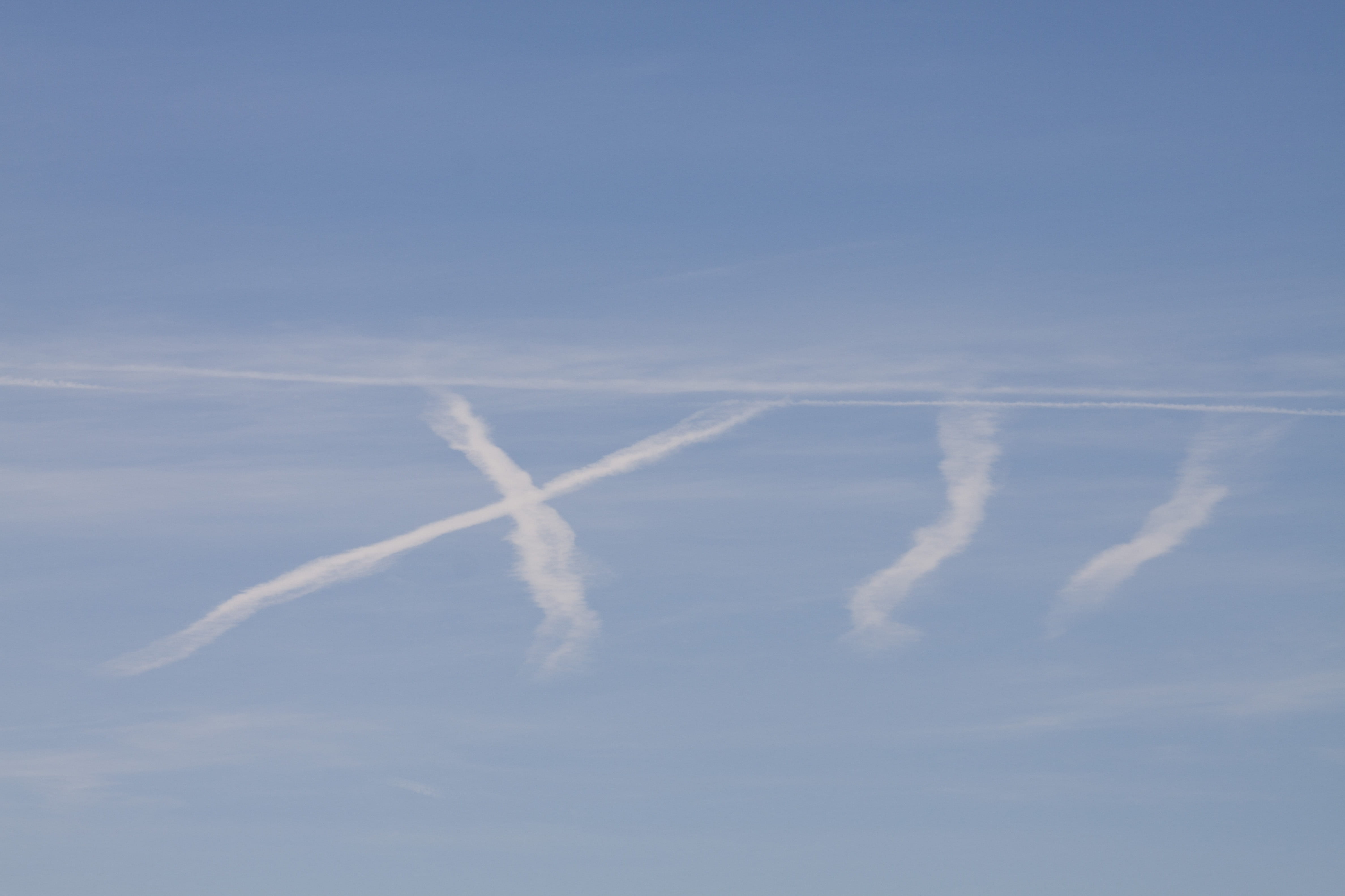 day, fly, outdoors, low angle view, clouds, airshow, nature, jet, airplane, exhaust plume, air, contrail, cloud - sky, plane, roman 12, scenics - nature, HD Wallpaper
