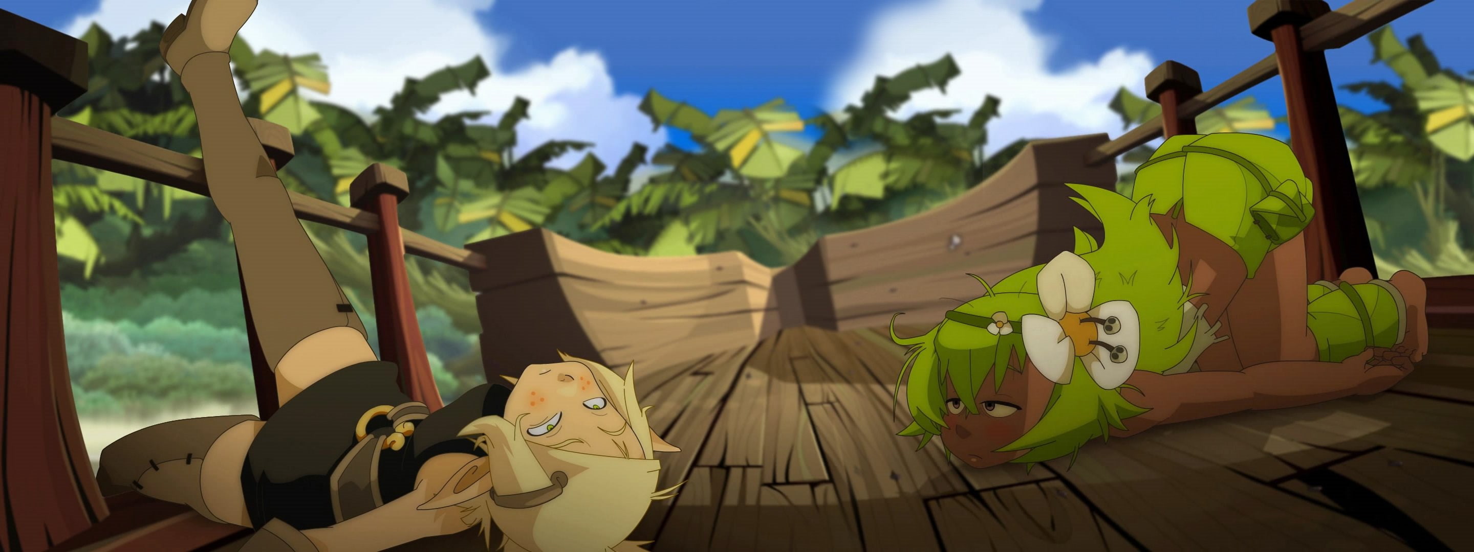 mmo, manga, fighting, action, wakfu, anime, adventure, cartoon, tactical, rpg, strategy, 1wafku, 2K, fantasy, HD Wallpaper