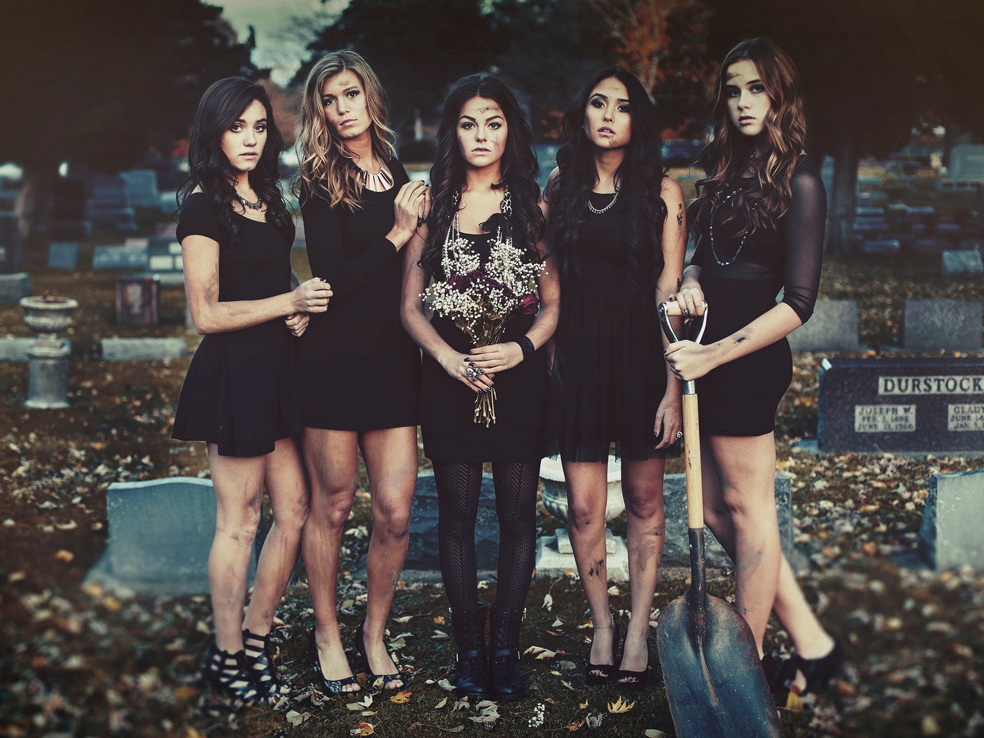 Girls, Beautiful, Pretty, Liars, Four, Little, 1080P, HD Wallpaper