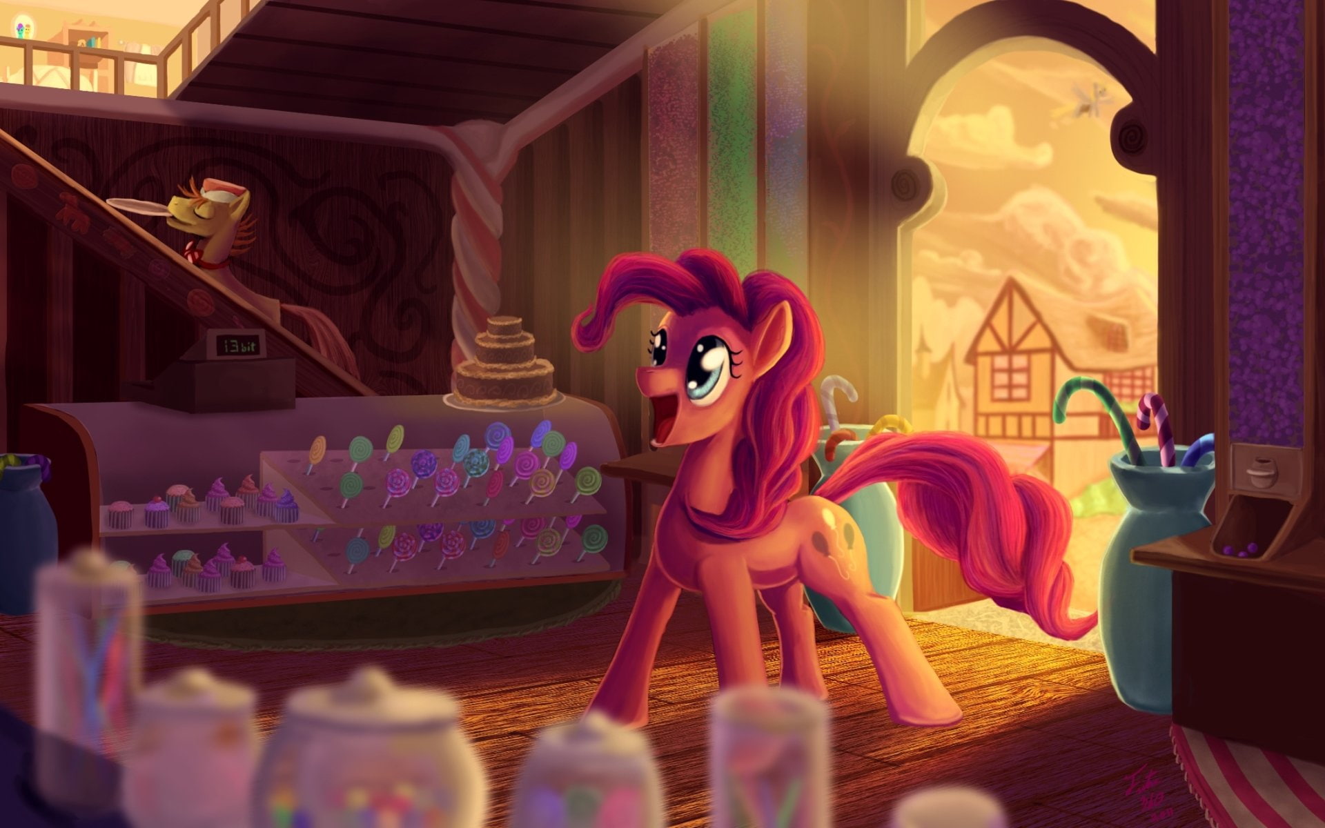 My Little Pony: Friendship is Magic, TV Show, Pinkie Pie, Mr. Carrot Cake, 1080P, HD Wallpaper