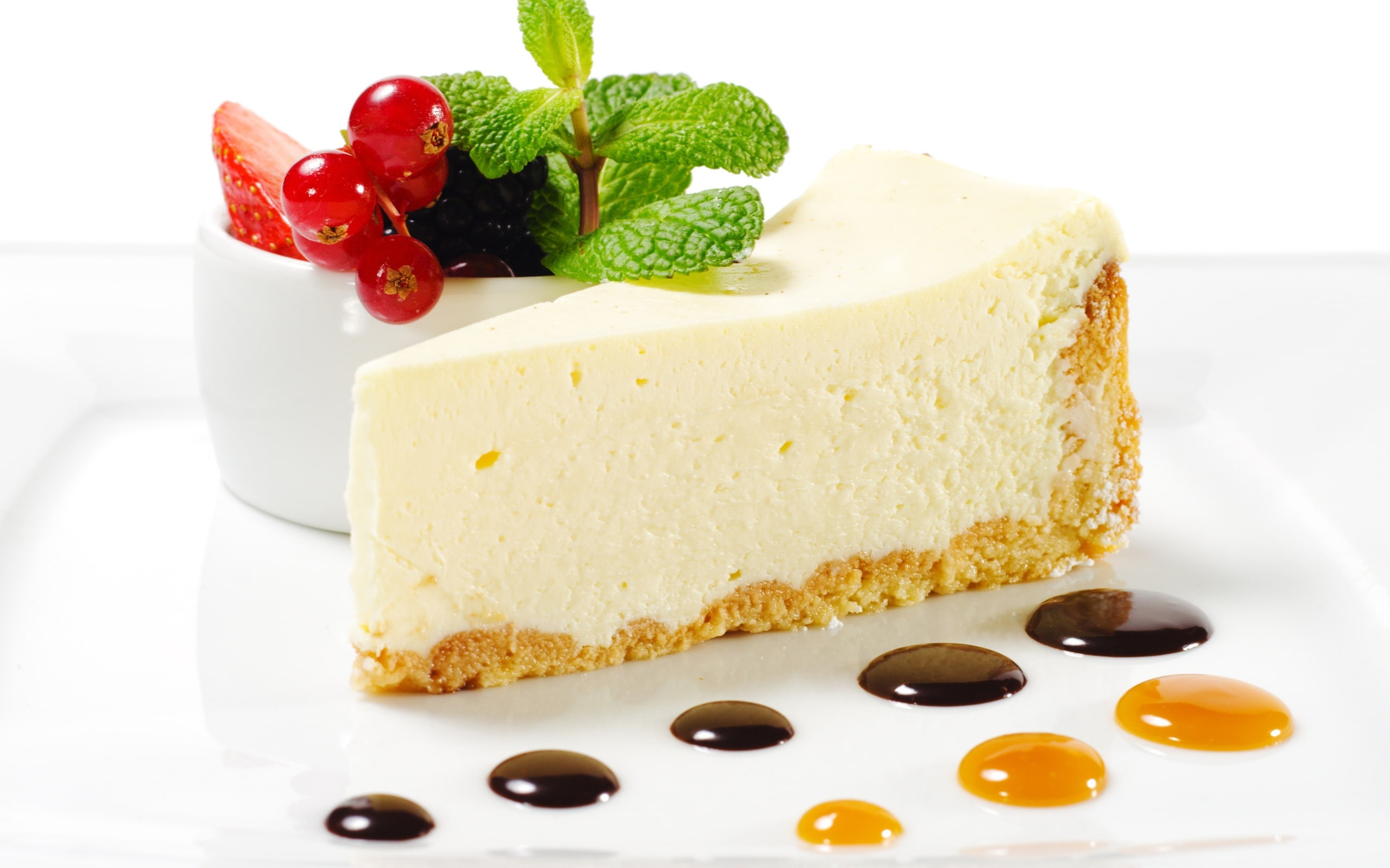 2K, Cake, Delicious, Strawberries, Dessert, HD Wallpaper