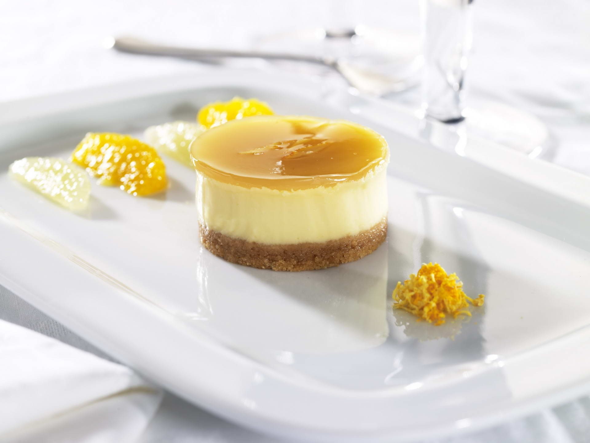 no people, food and drink, flower, indulgence, nature, glass, eating utensil, cake, household equipment, ready-to-eat, close-up, yellow, sweet food, sweet, HD Wallpaper