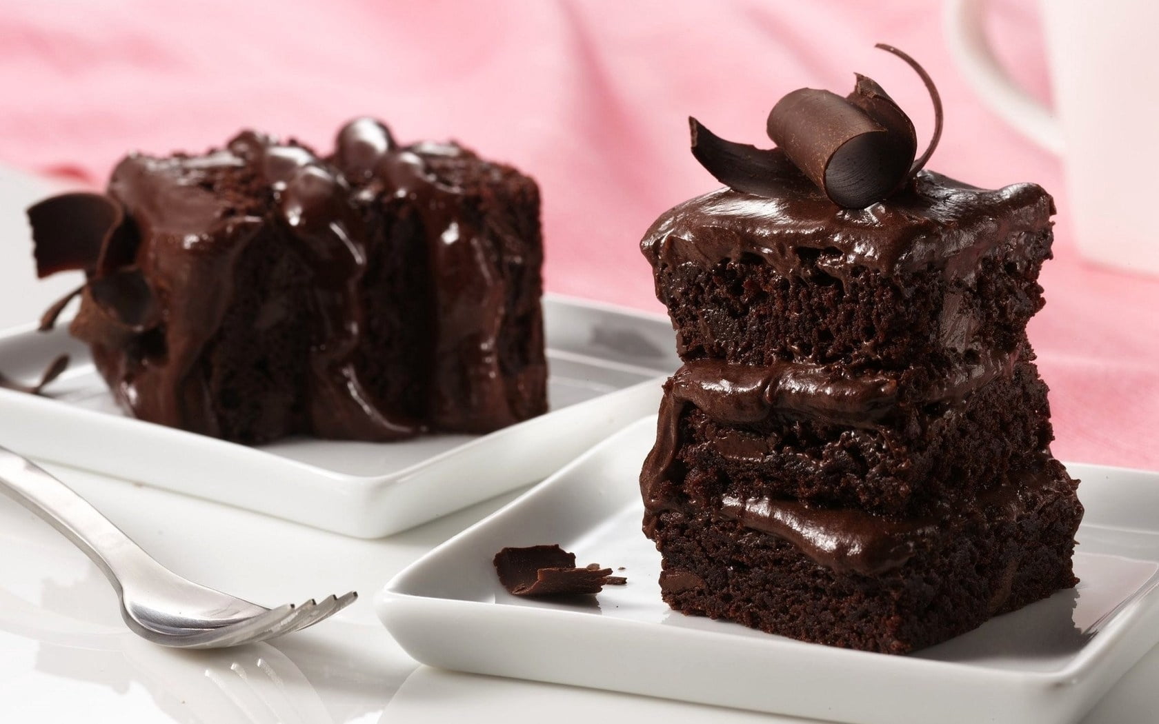 freshness, refreshment, ready-to-eat, close-up, cake, no People, chocolate Cake, sweet, indoors, baking, 720P, brown, food, icing, food and drink, indulgence, HD Wallpaper