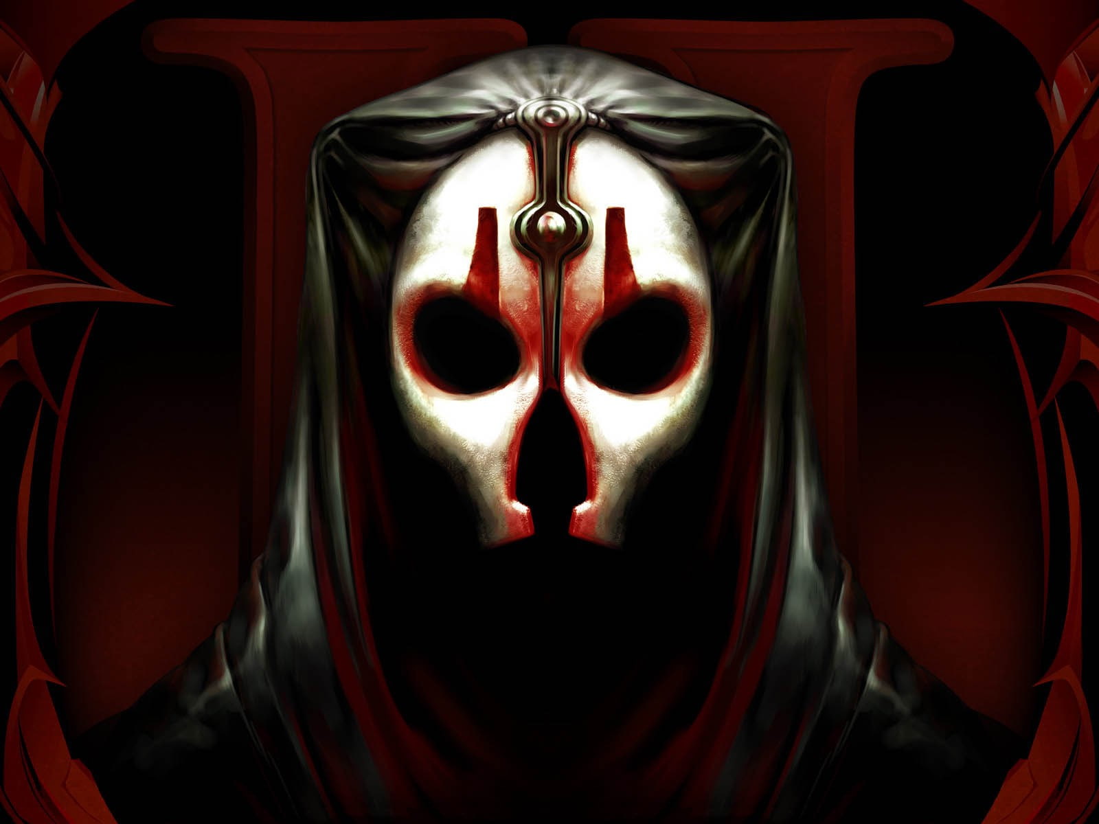 portrait, shock, emotion, human body part, surprise, red, star wars knights of the old republic ii, human face, gothic style, close-up, demon - fictional character, HD Wallpaper