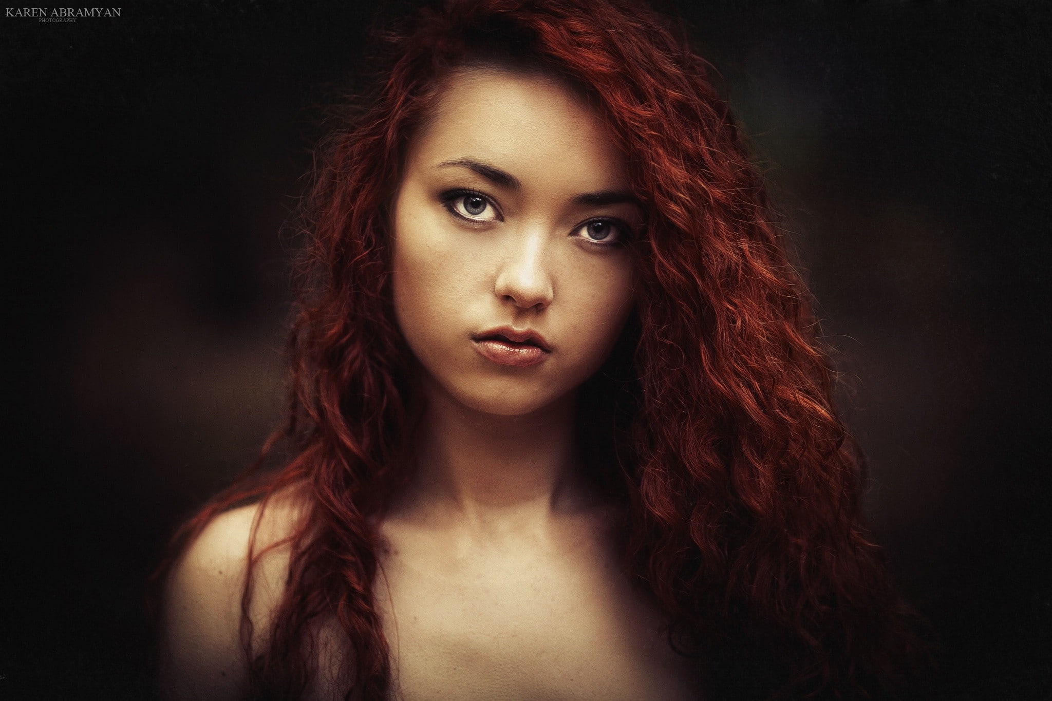 one person, long hair, 1080P, front view, beautiful people, beautiful woman, headshot, adult, looking at camera, model, women, beauty, teenager, portrait, HD Wallpaper