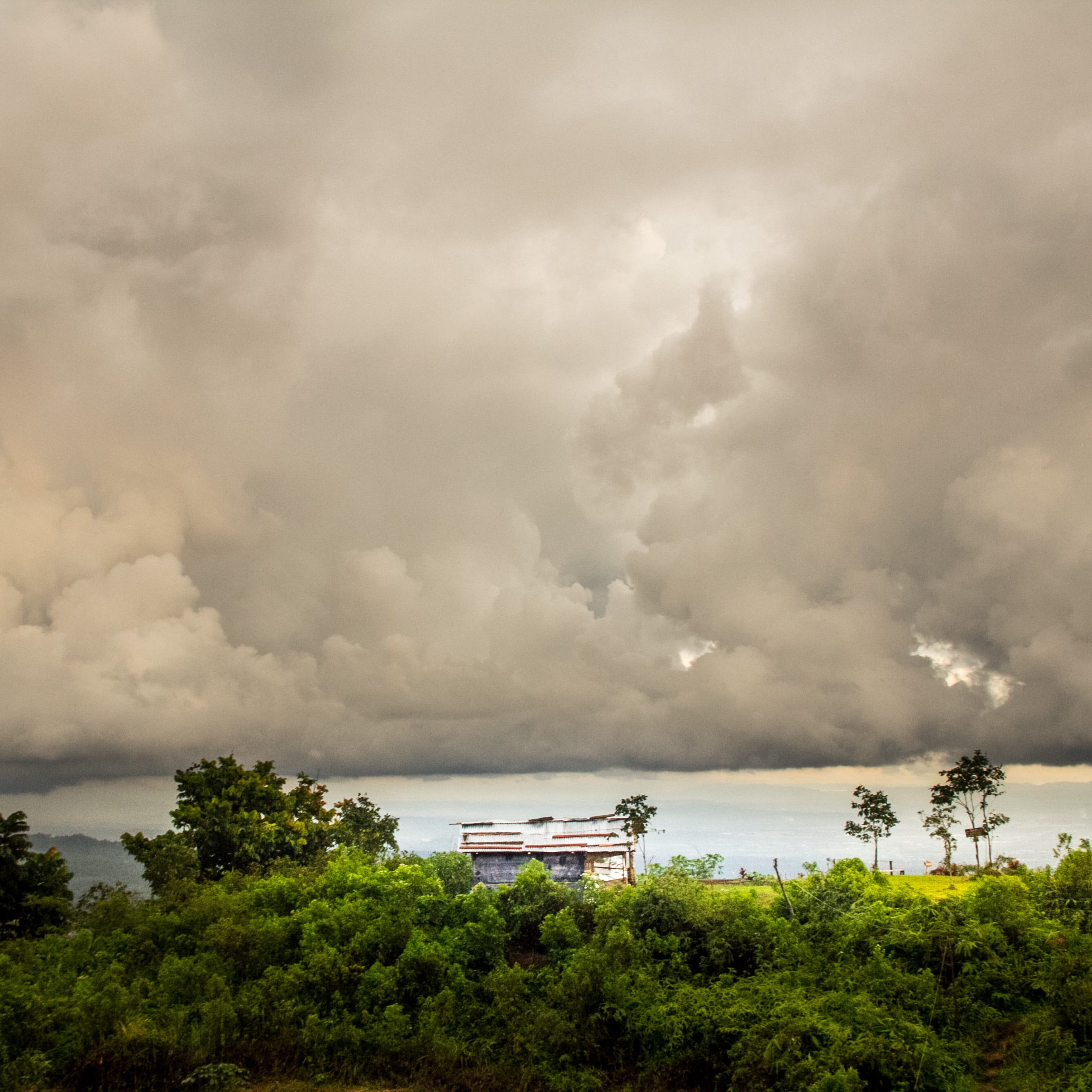 asia, tranggulasih, environment, cloud, forest, hill, clouds sky, cloudscape, outdoors, thunderstorm, purwokerto, nature, ominous, java, sky, indonesia, Phone HD Wallpaper