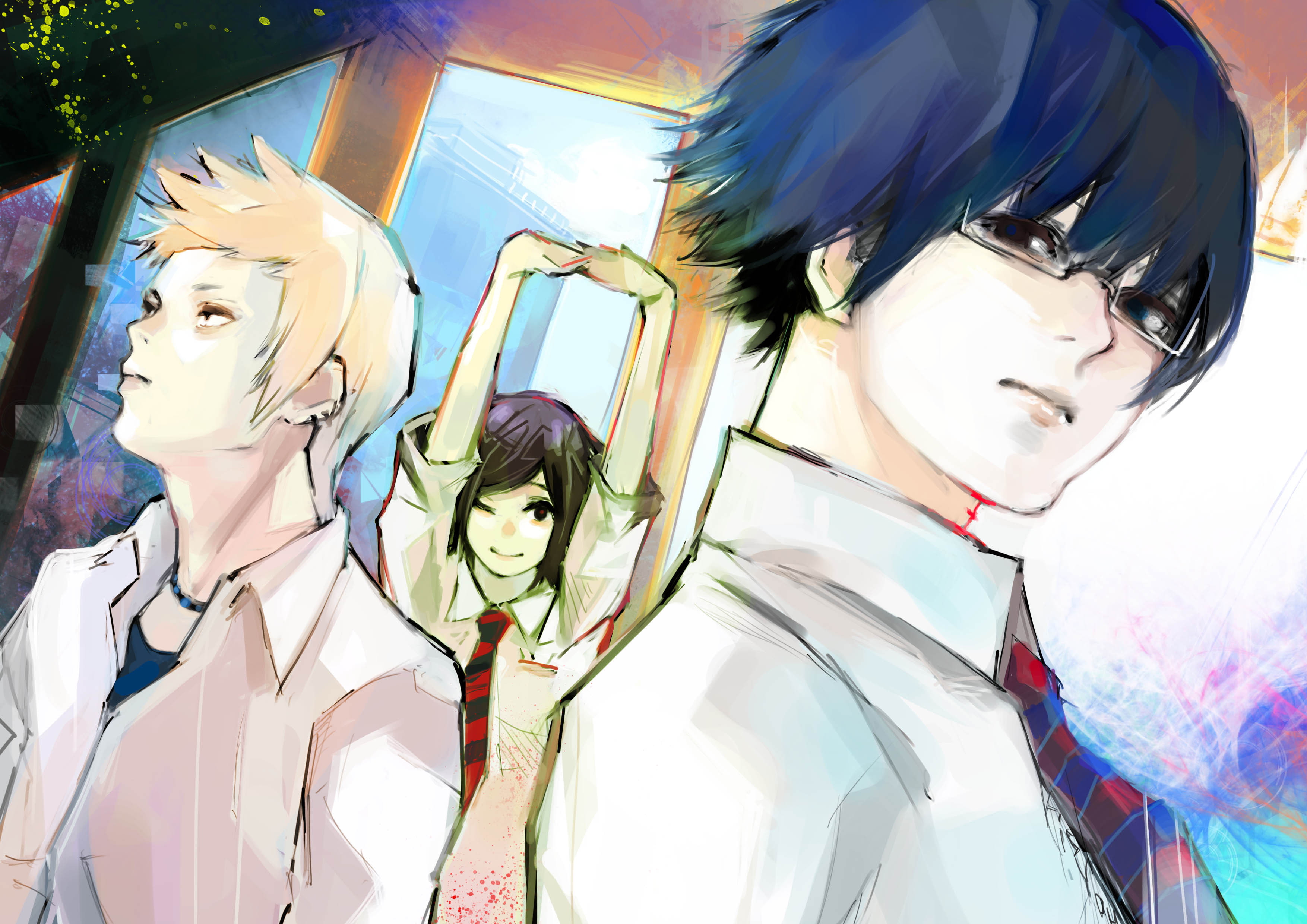 tokyo, jack, kishou, pixiv, arima, kyuba, taishi, uruka, minami, from, fanart, melo, 2K, kushu, fura, HD Wallpaper