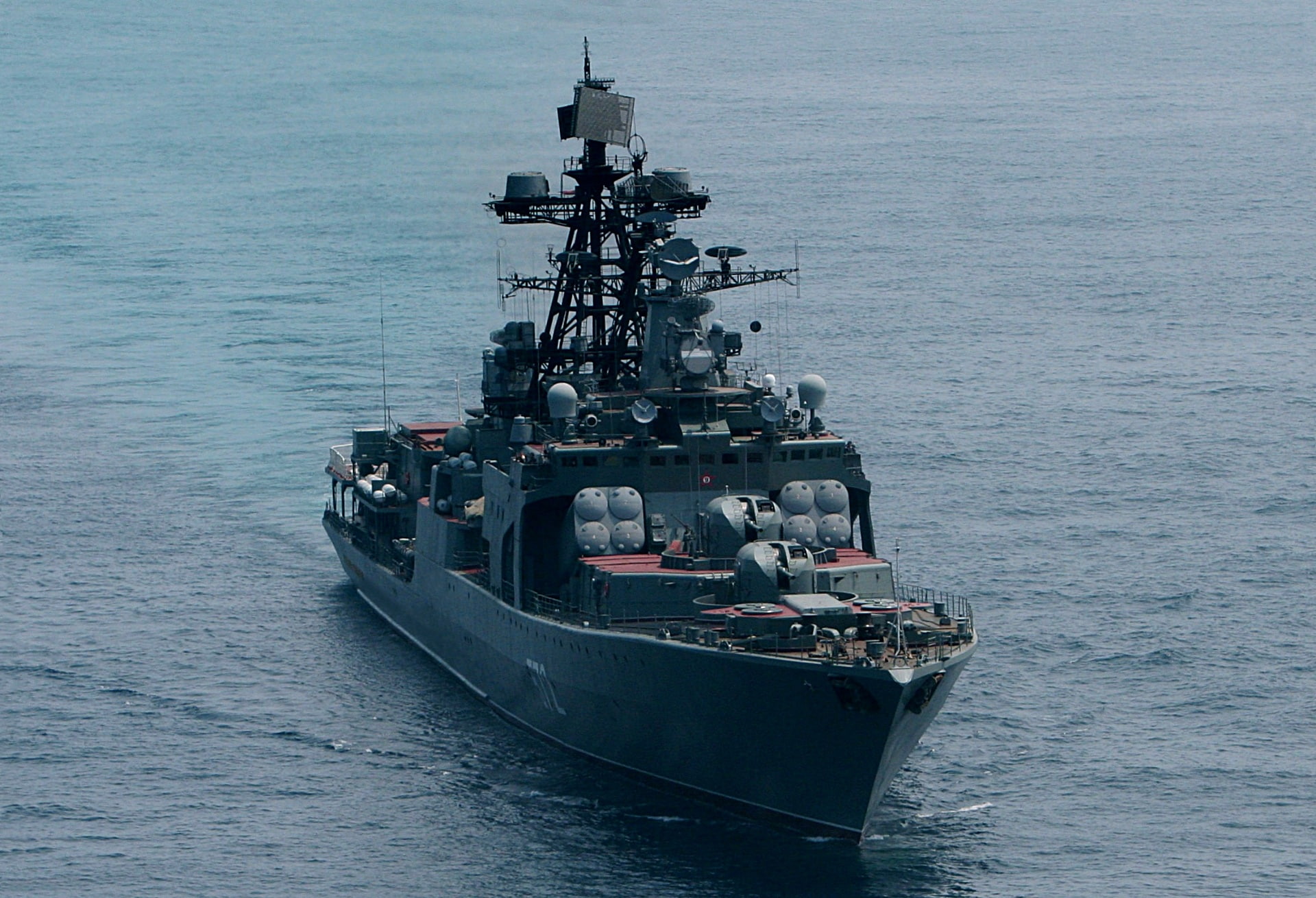 project 1155, Admiral Vinogradov, Navy, large anti-submarine ship, 1080P, HD Wallpaper