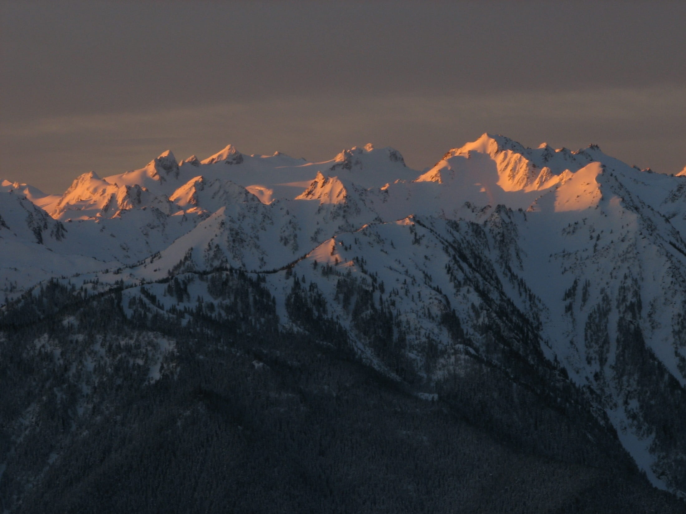 mount olympus, winter, sky, tranquil scene, scenics, olympic national park, blue, northwest, tranquility, environment, Peaks, snowcapped mountain, non-urban scene, HD Wallpaper