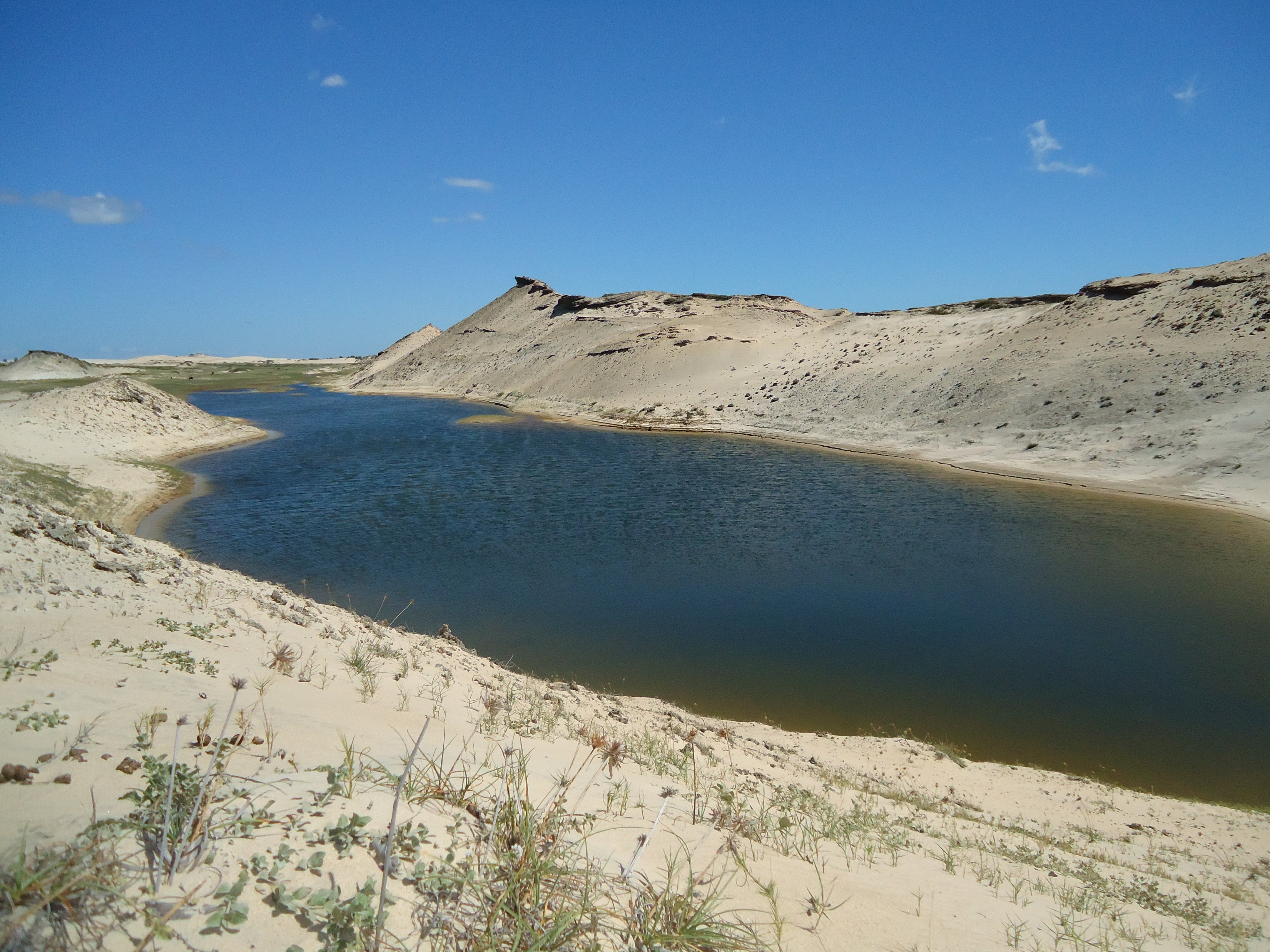 4K, blue, water, nature, ceará, tranquil scene, island, beach, sol, travel, sky, agua, climate, sand dune, scenics - nature, mar, clear sky, sand, arid climate, HD Wallpaper