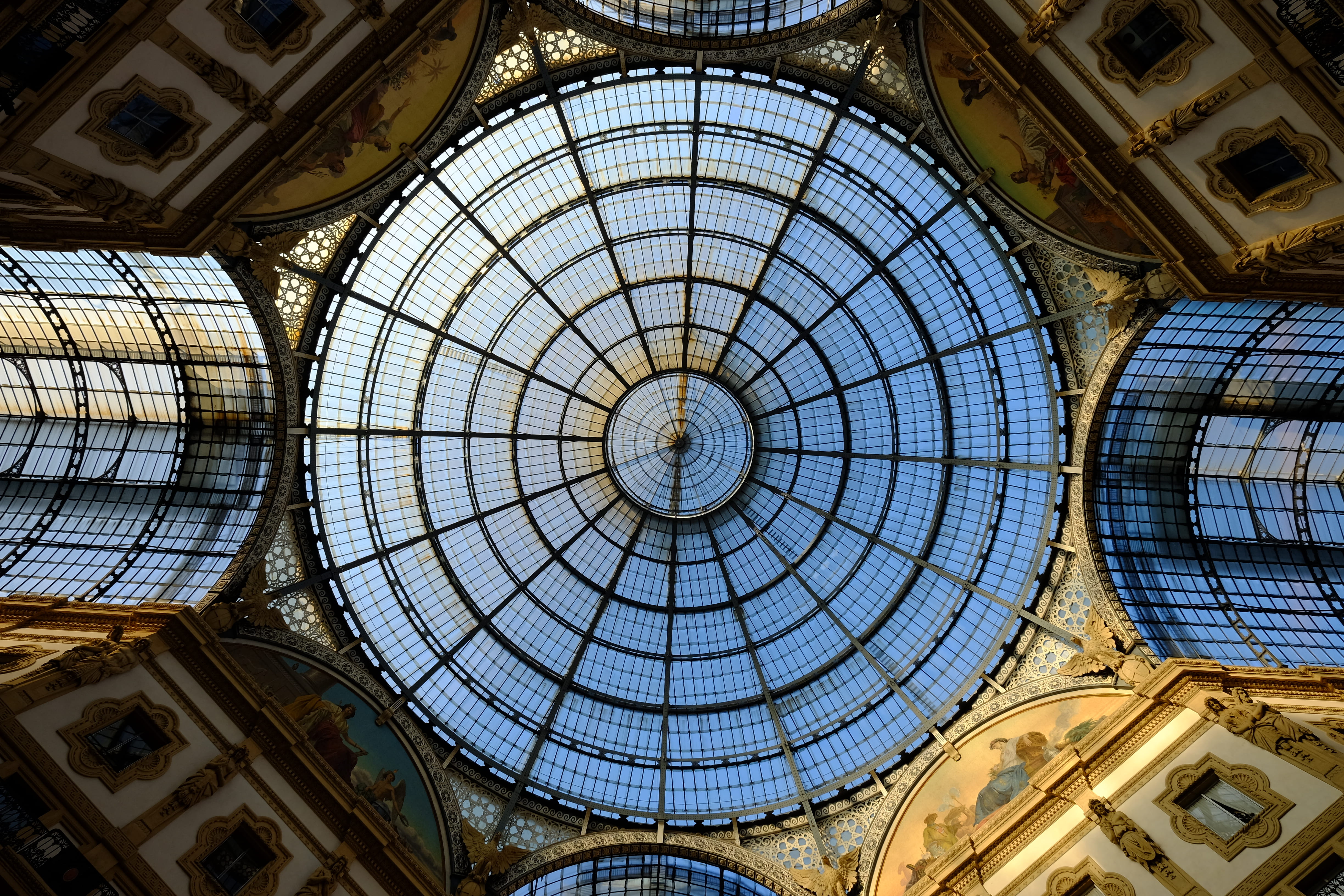 arch, structure, circle, ceiling, no people, day, glass items, ornate, sunlight, building, low angle view, cupola, Historic Building, high, low angle shot, HD Wallpaper