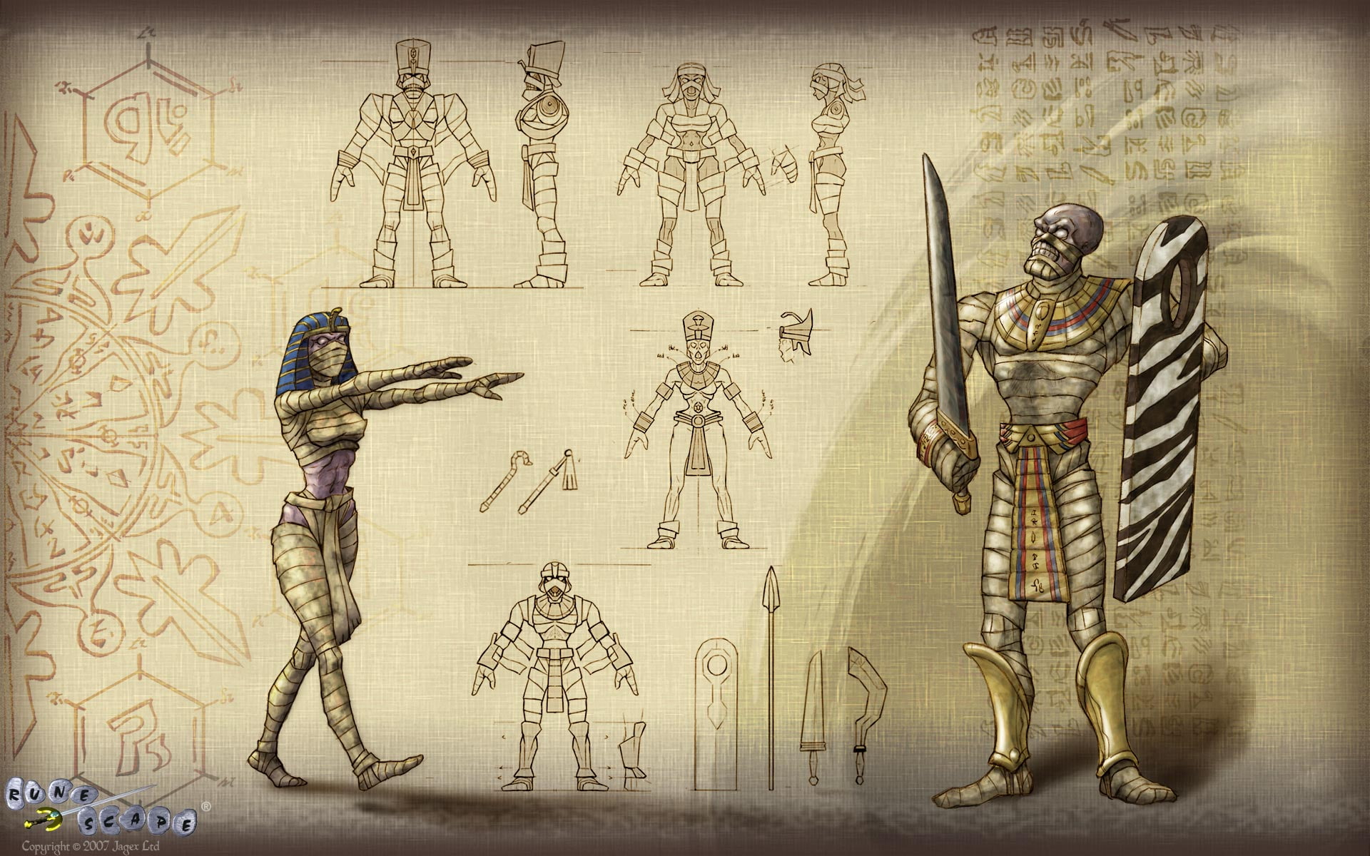 1080P, monster, mummy, runescape, adventure, fantasy, HD Wallpaper